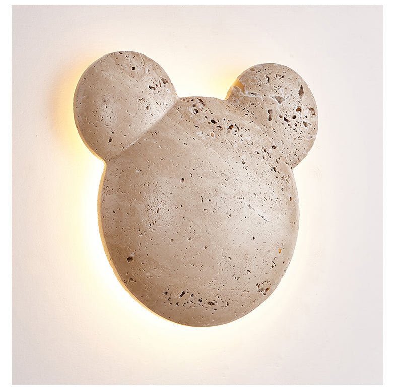 Bearstone Wall Light, Hardwired Wall Sconce, detail 12
