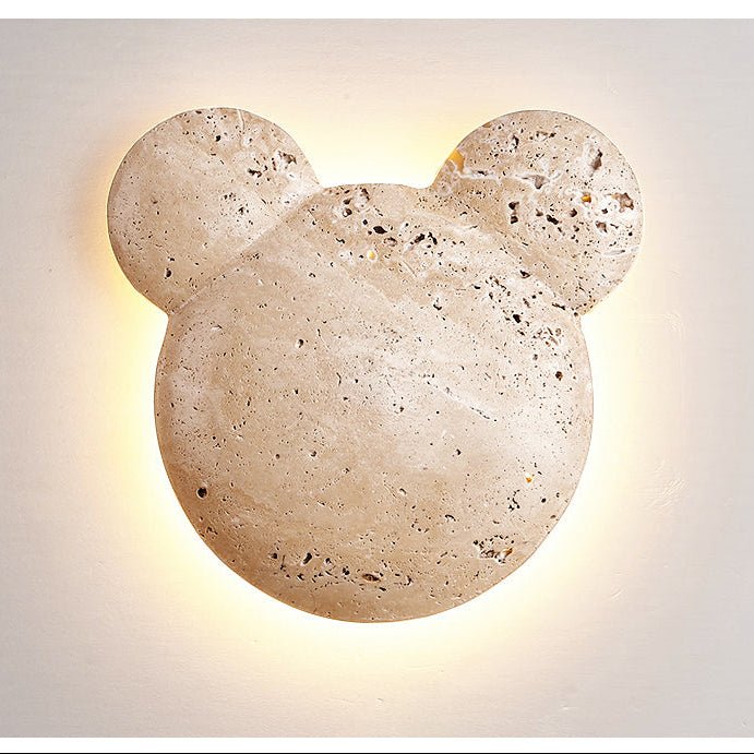 Bearstone Wall Light, Hardwired Wall Sconce, detail 11