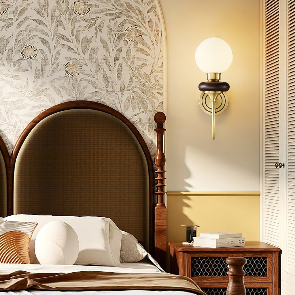Bellevue Wall Light, Hardwired Wall Sconce, detail 4