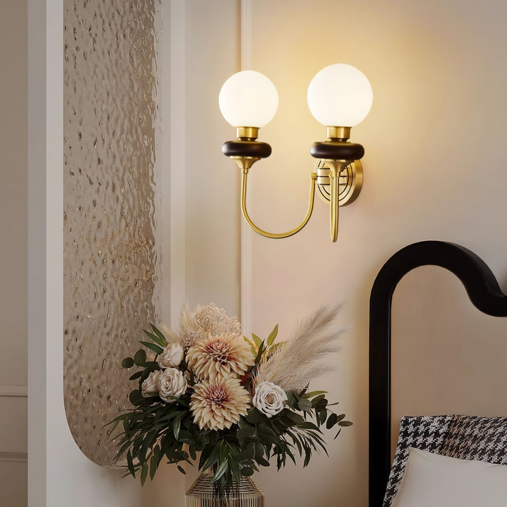 Bellevue Wall Light, Hardwired Wall Sconce, detail 2