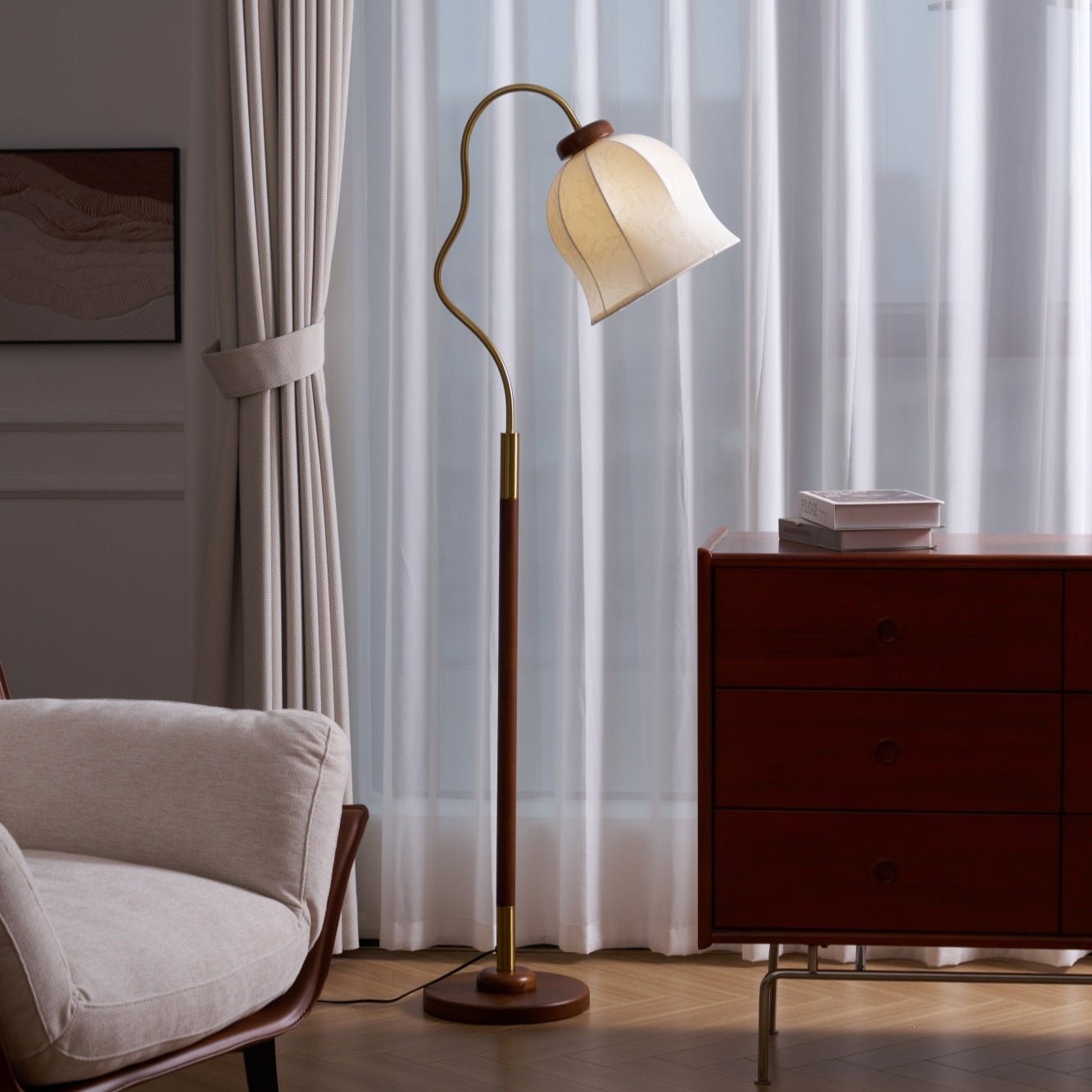 Bellvine Floor Light, Floor Lamp, detail 3