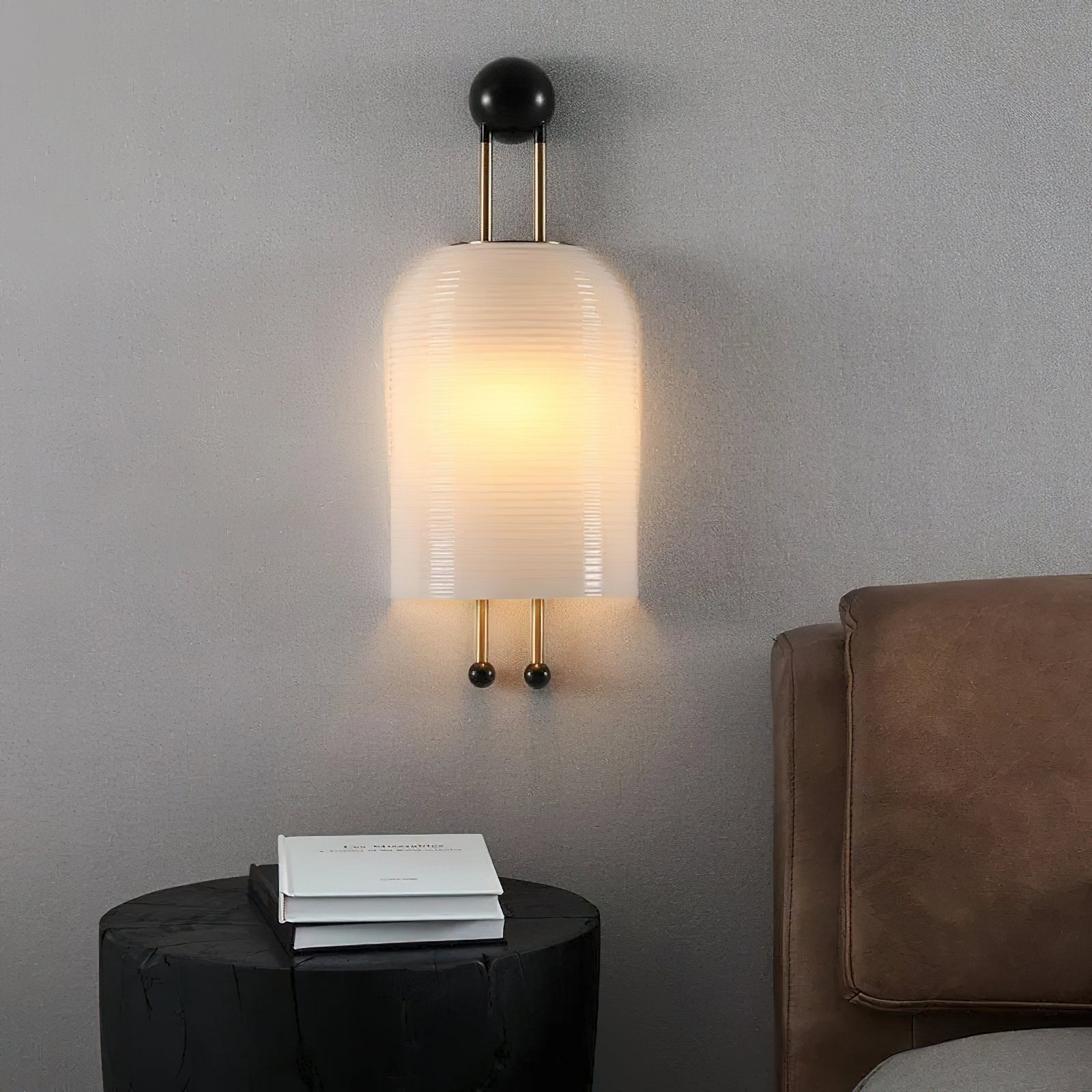 Benjamin Wall Light, Hardwired Wall Sconce, detail 2