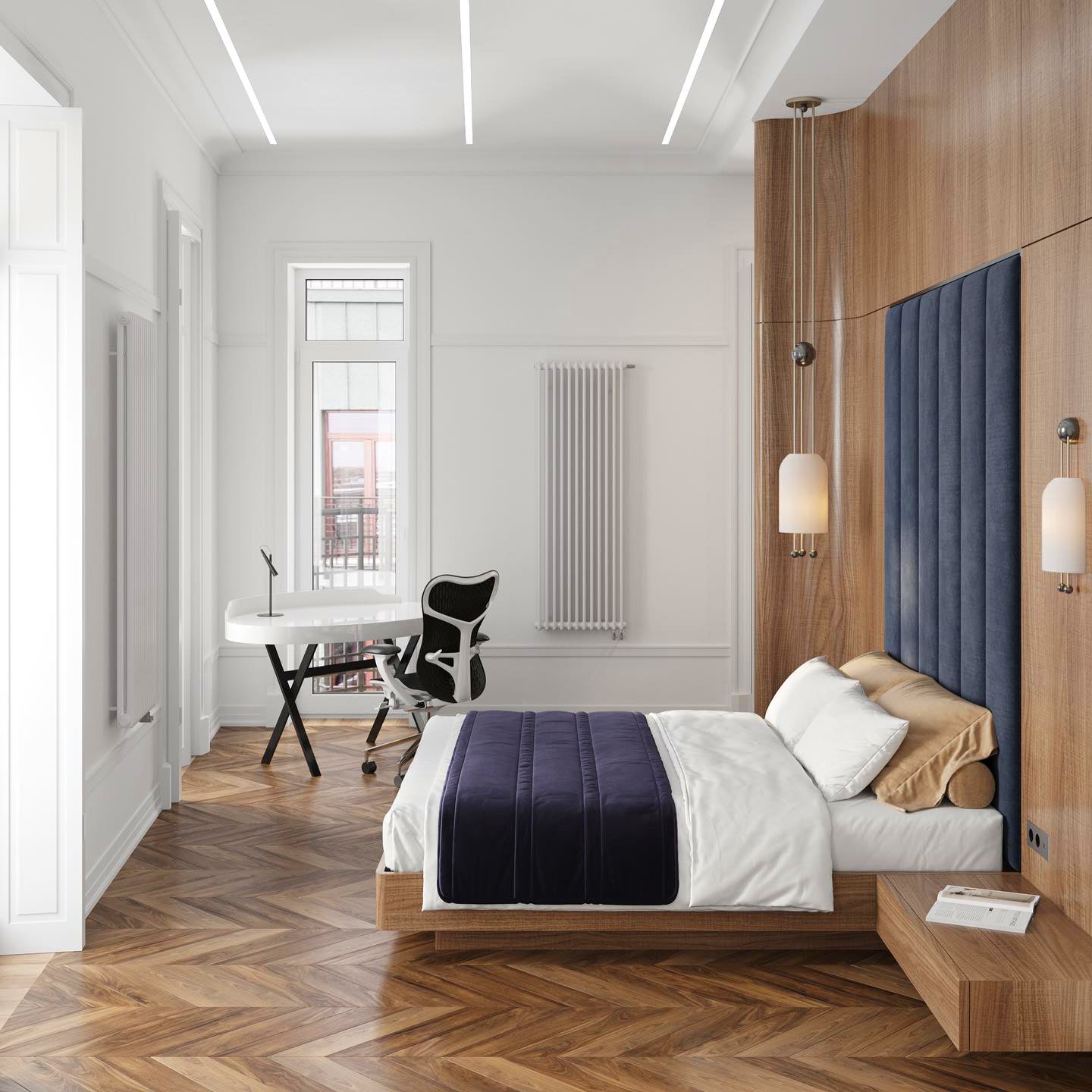 Benjamin Wall Light, Hardwired Wall Sconce, detail 8