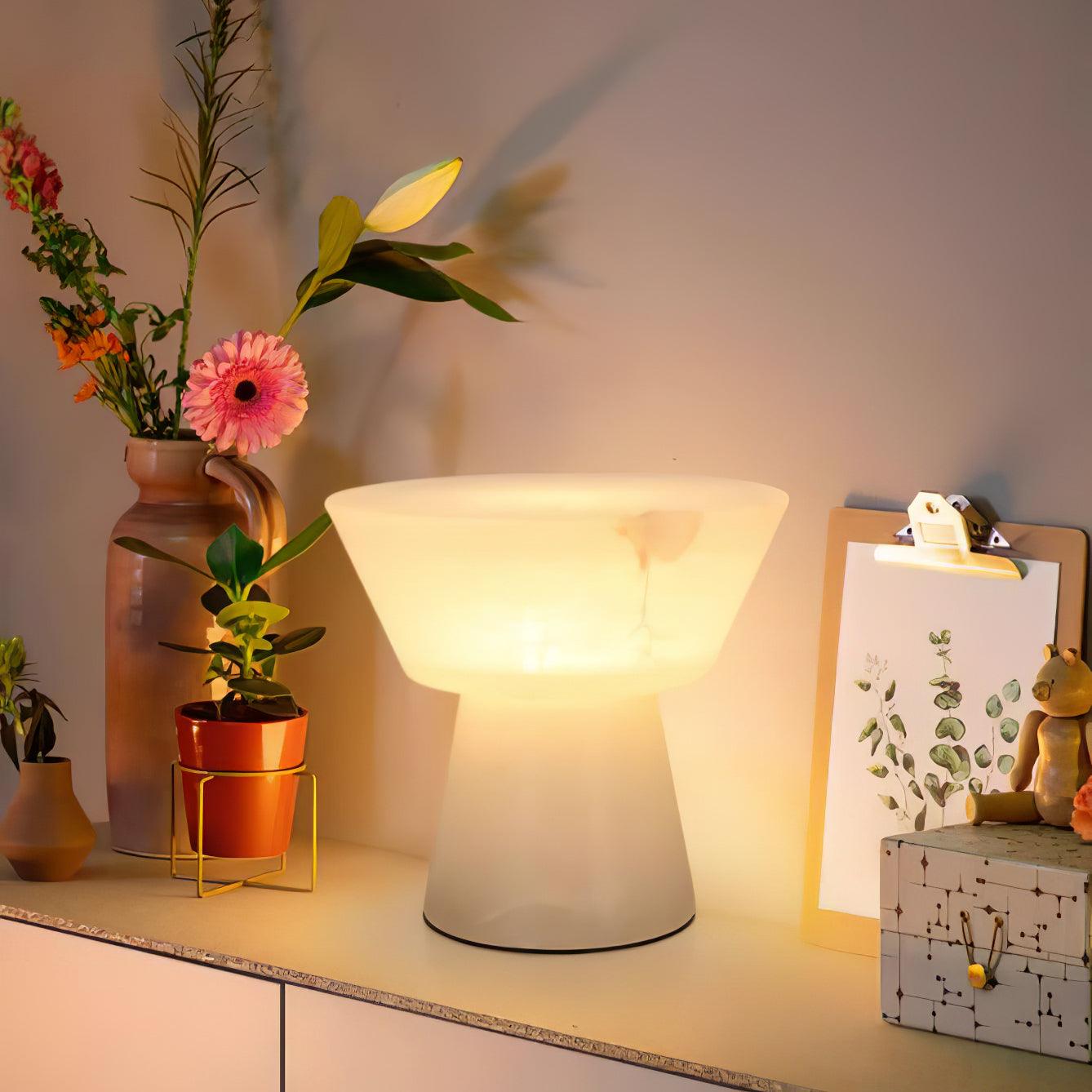 Beta Marble Table Light, Bedside Table Lamp, detail 5