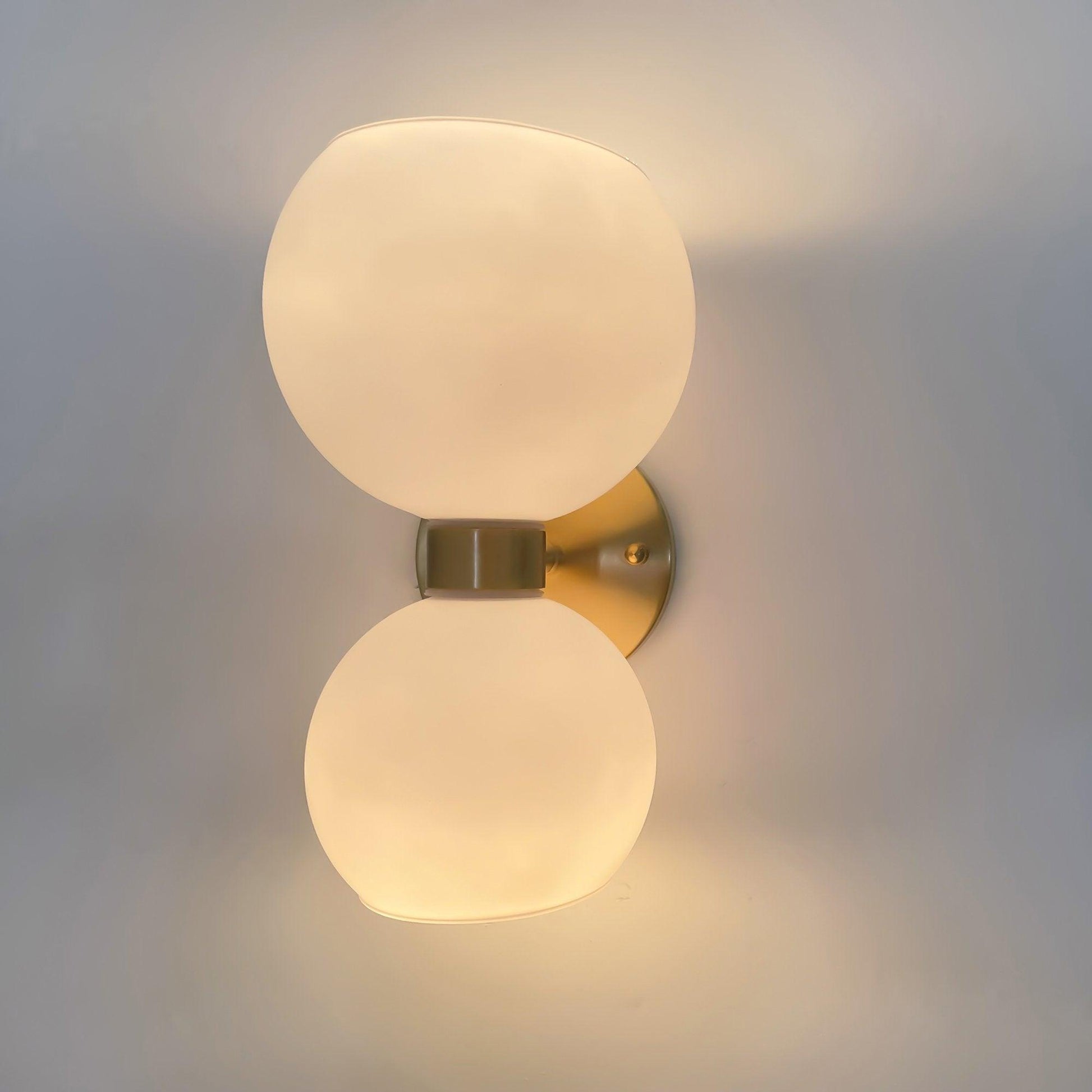 Circular Pearl Sconce, Hardwired Wall Sconce, detail 3