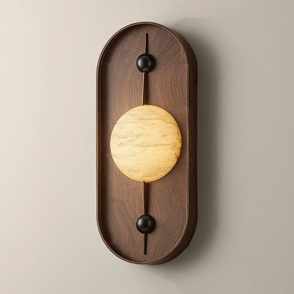 Bezel Wall Light, Hardwired Wall Sconce, detail 7