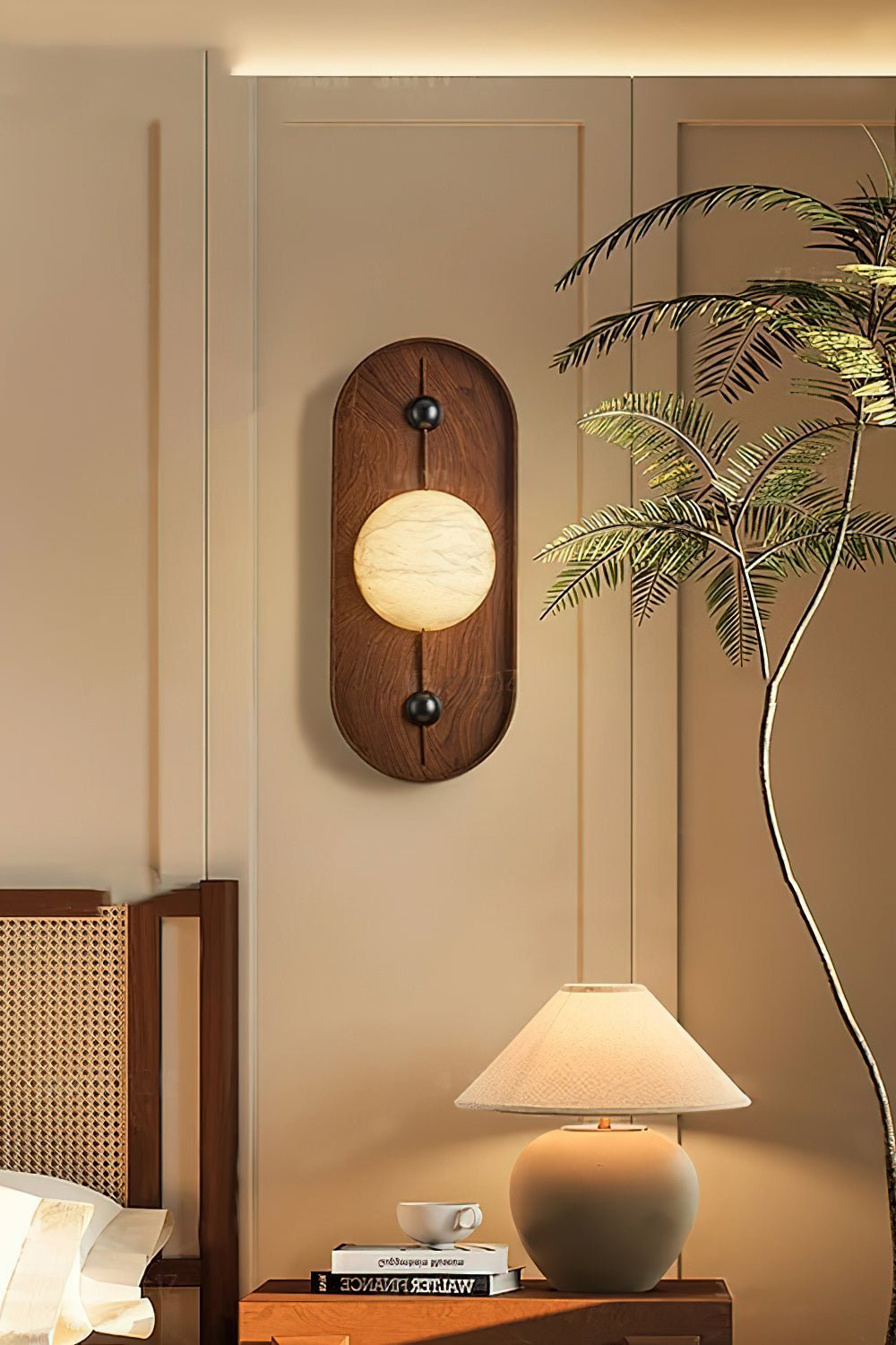 Bezel Wall Light, Hardwired Wall Sconce, detail 11