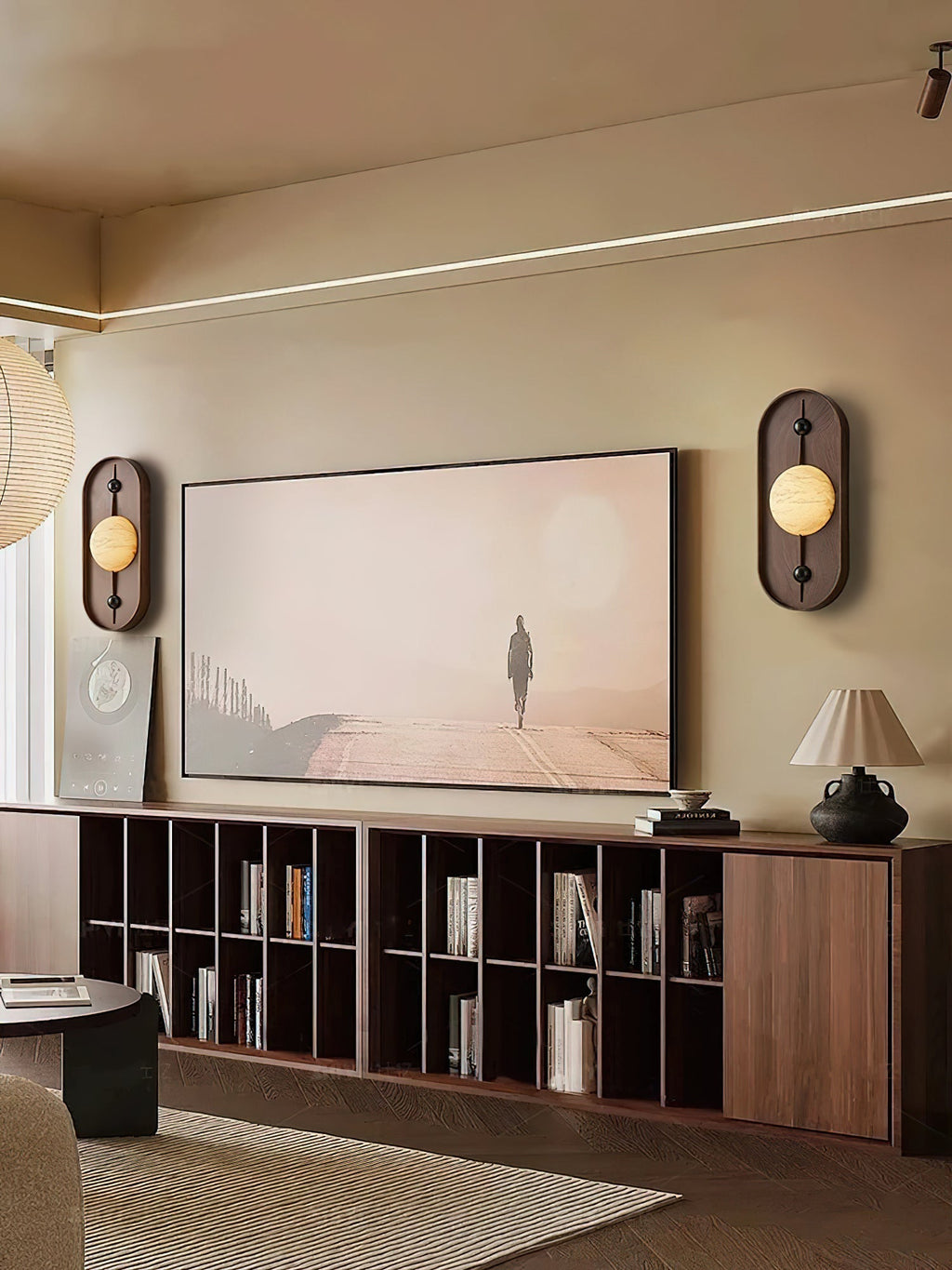 Bezel Wall Light, Hardwired Wall Sconce, detail 17