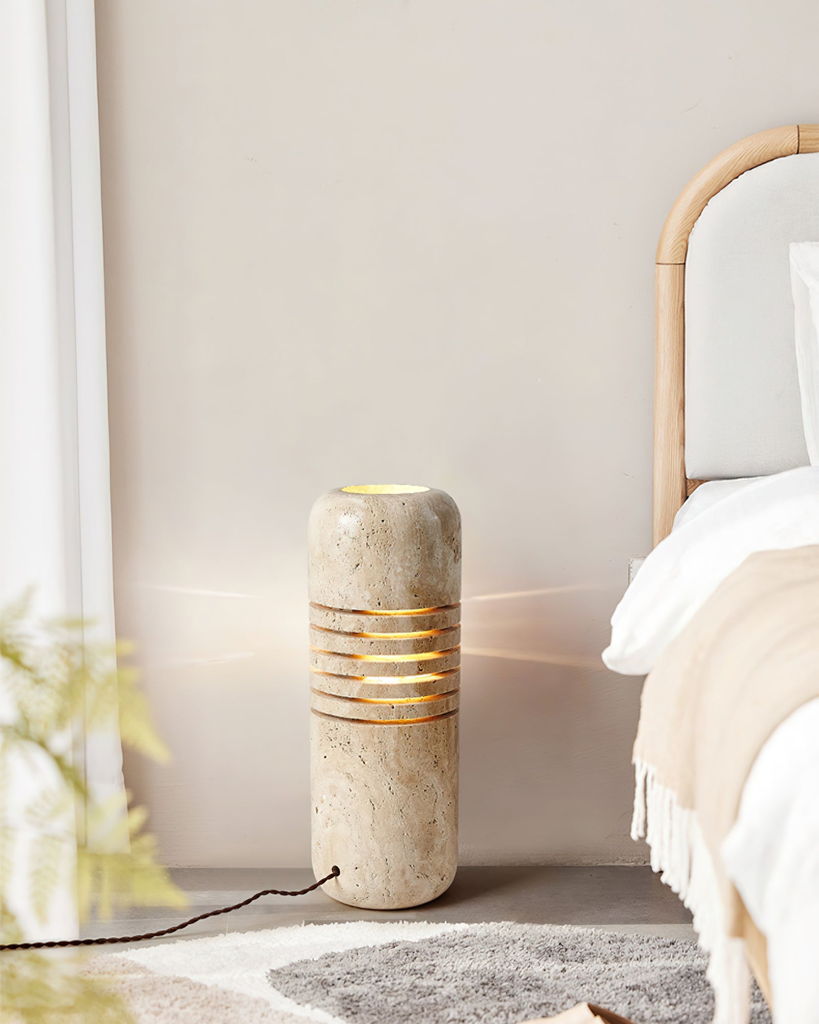 Big Stone Bucket Floor Light, Floor Lamp, detail 12