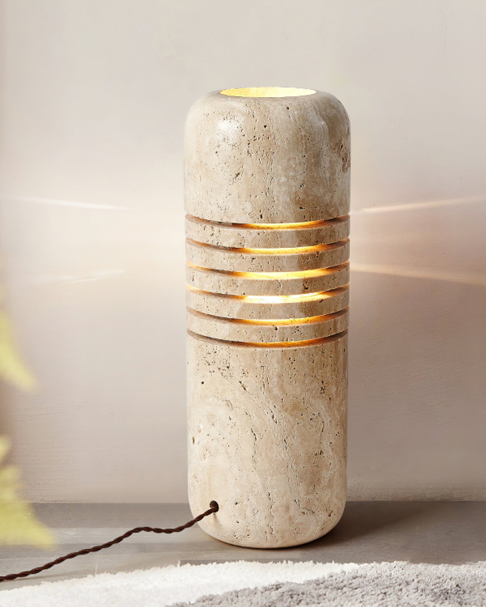 Big Stone Bucket Floor Light, Floor Lamp, detail 3