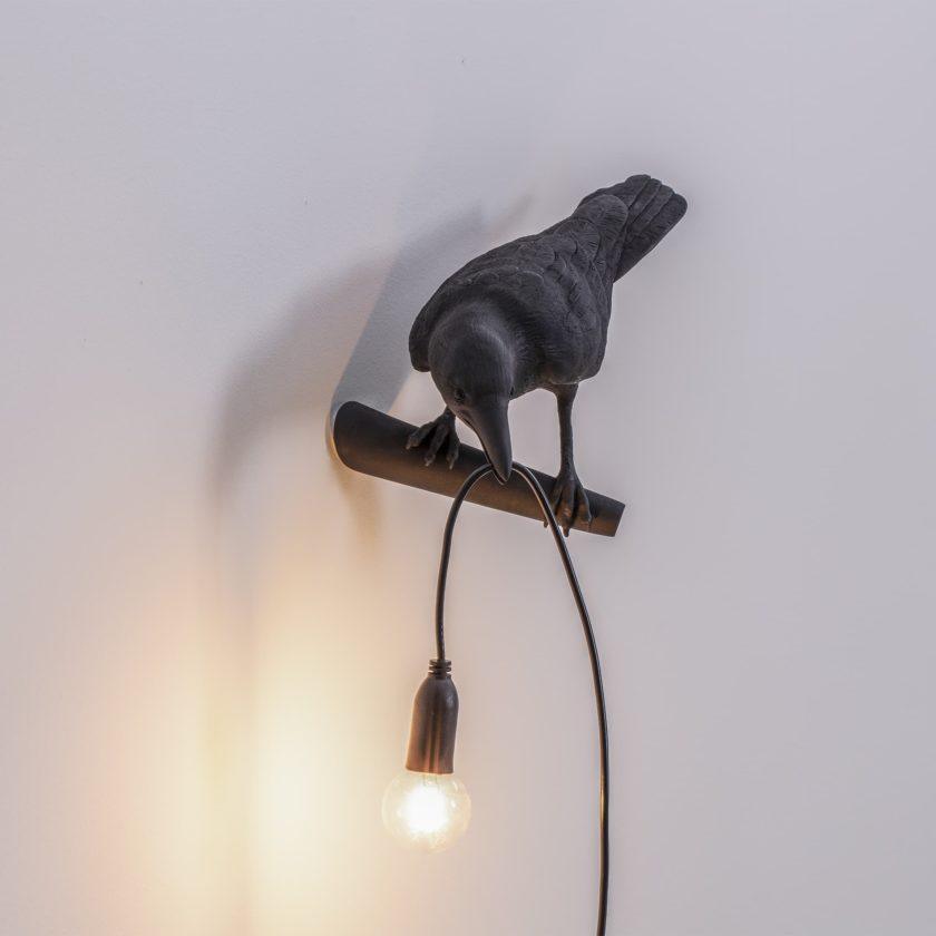 Bird Wall Light, Hardwired Wall Sconce, detail 24