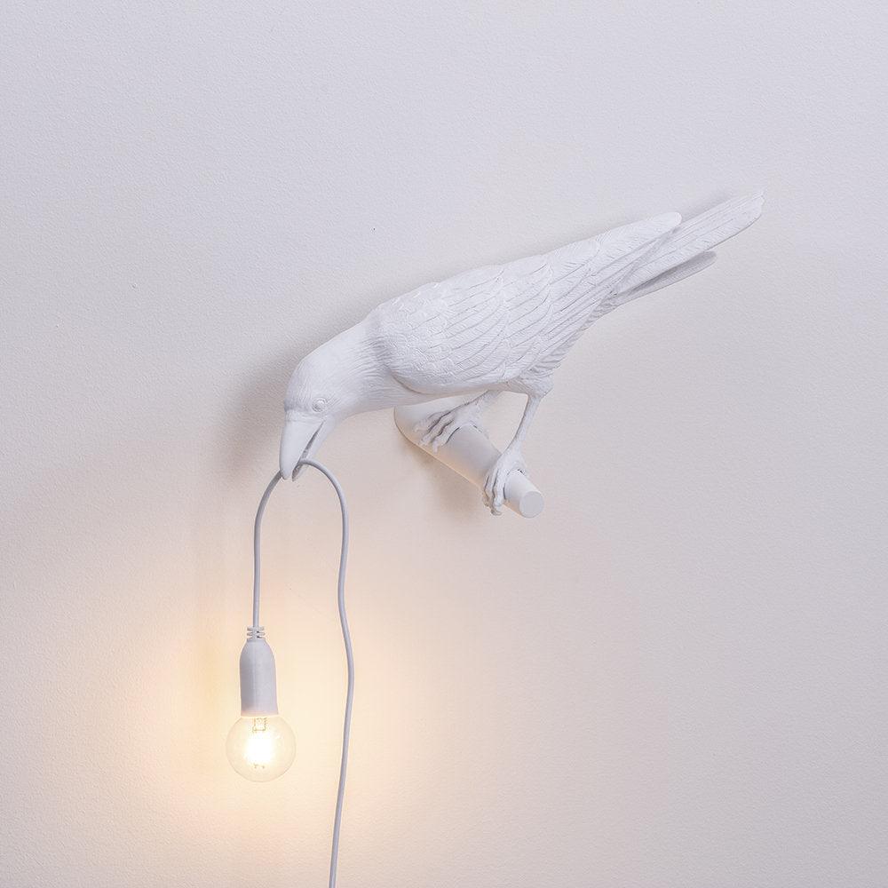 Bird Wall Light, Hardwired Wall Sconce, detail 6