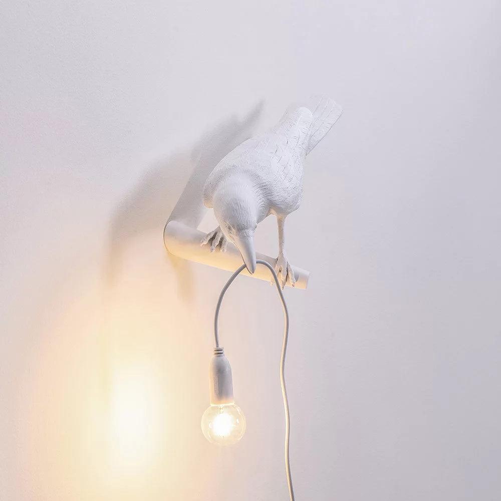 Bird Wall Light, Hardwired Wall Sconce, detail 11