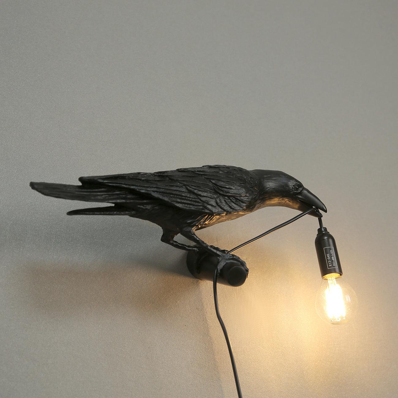 Bird Wall Light, Hardwired Wall Sconce, detail 4