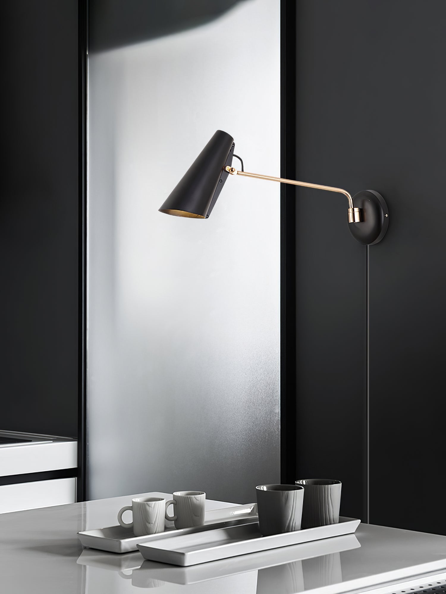 Birdy Plug-In Wall Light, Plug-In Wall Sconce, detail 9