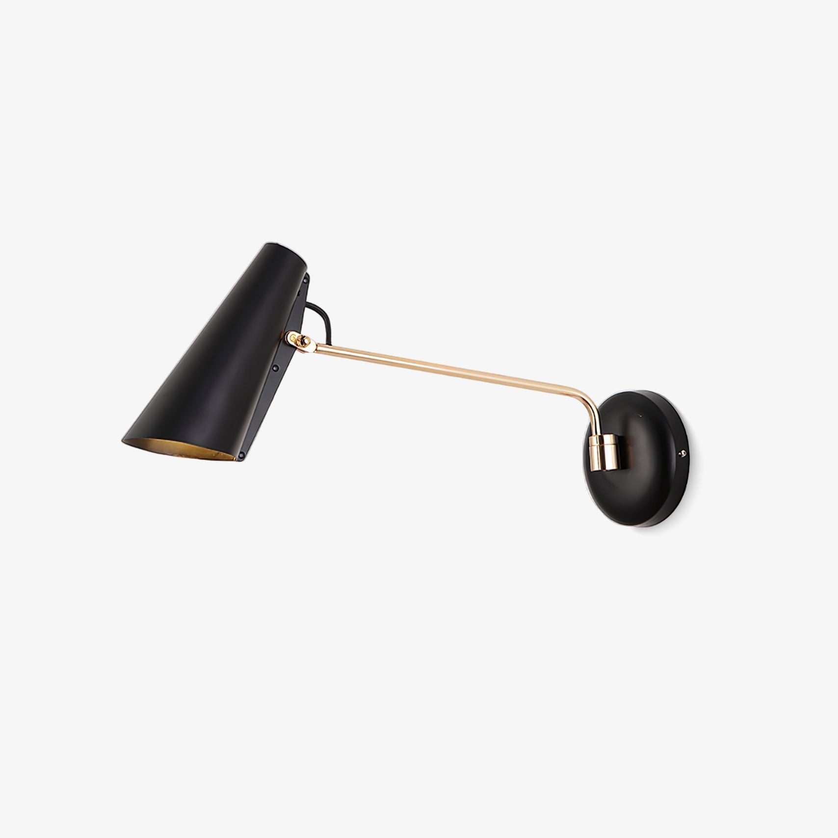 Birdy Wall Light, Hardwired Wall Sconce, Steel, ∅ 20.9″ x H 9.4″