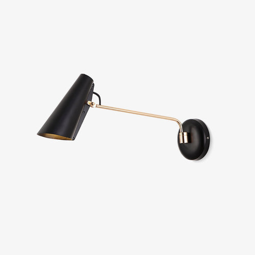 Birdy Wall Light, Hardwired Wall Sconce, Steel, ∅ 20.9″ x H 9.4″