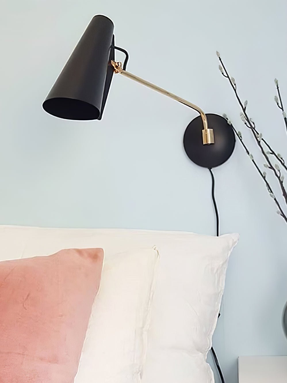 Birdy Wall Light, Hardwired Wall Sconce, detail 5