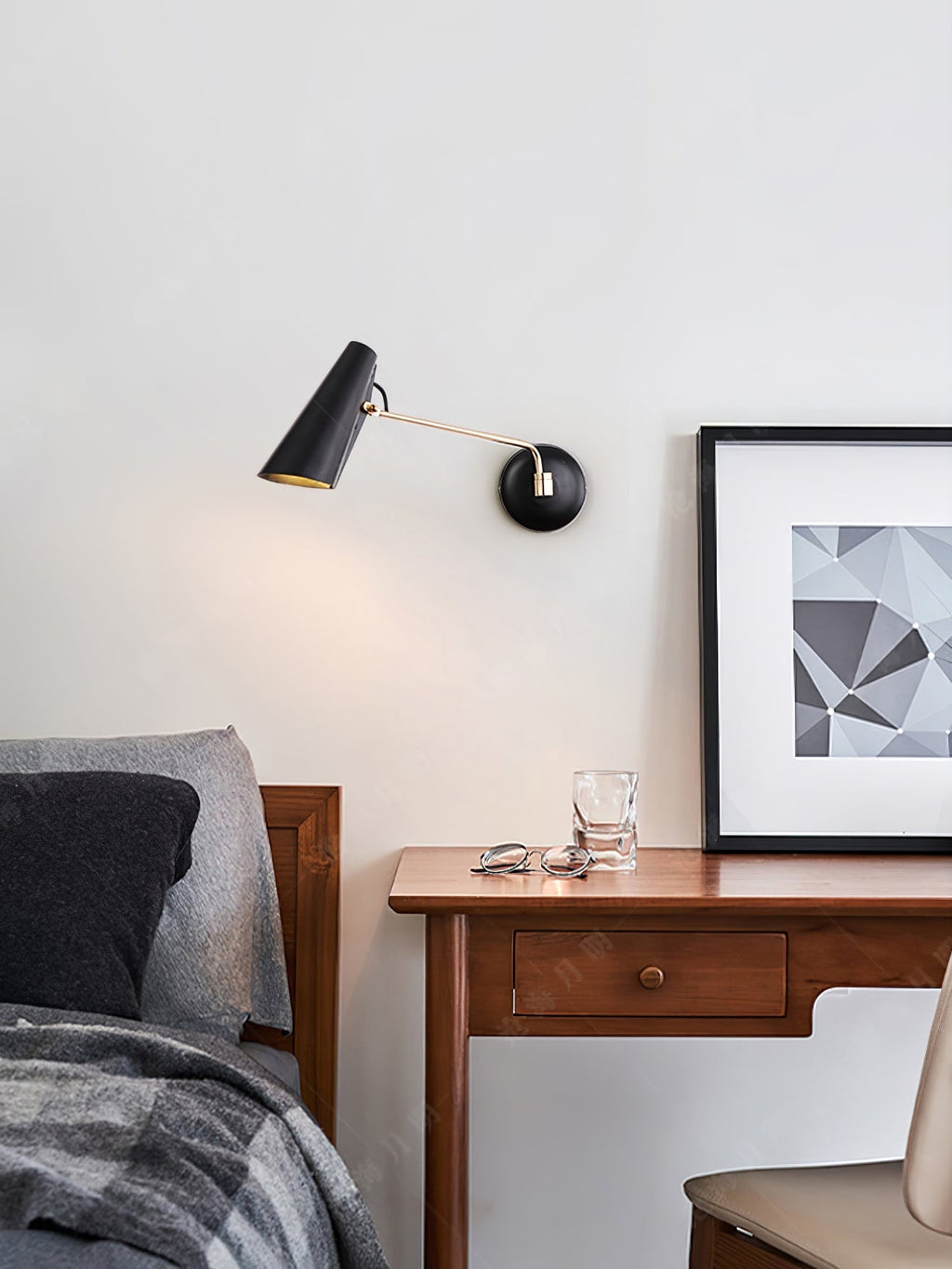Birdy Wall Light, Hardwired Wall Sconce, detail 12