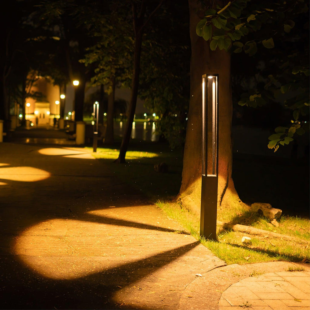 Pole Floodlight Exterior Post Garden Light, Outdoor Wall Light, detail 15