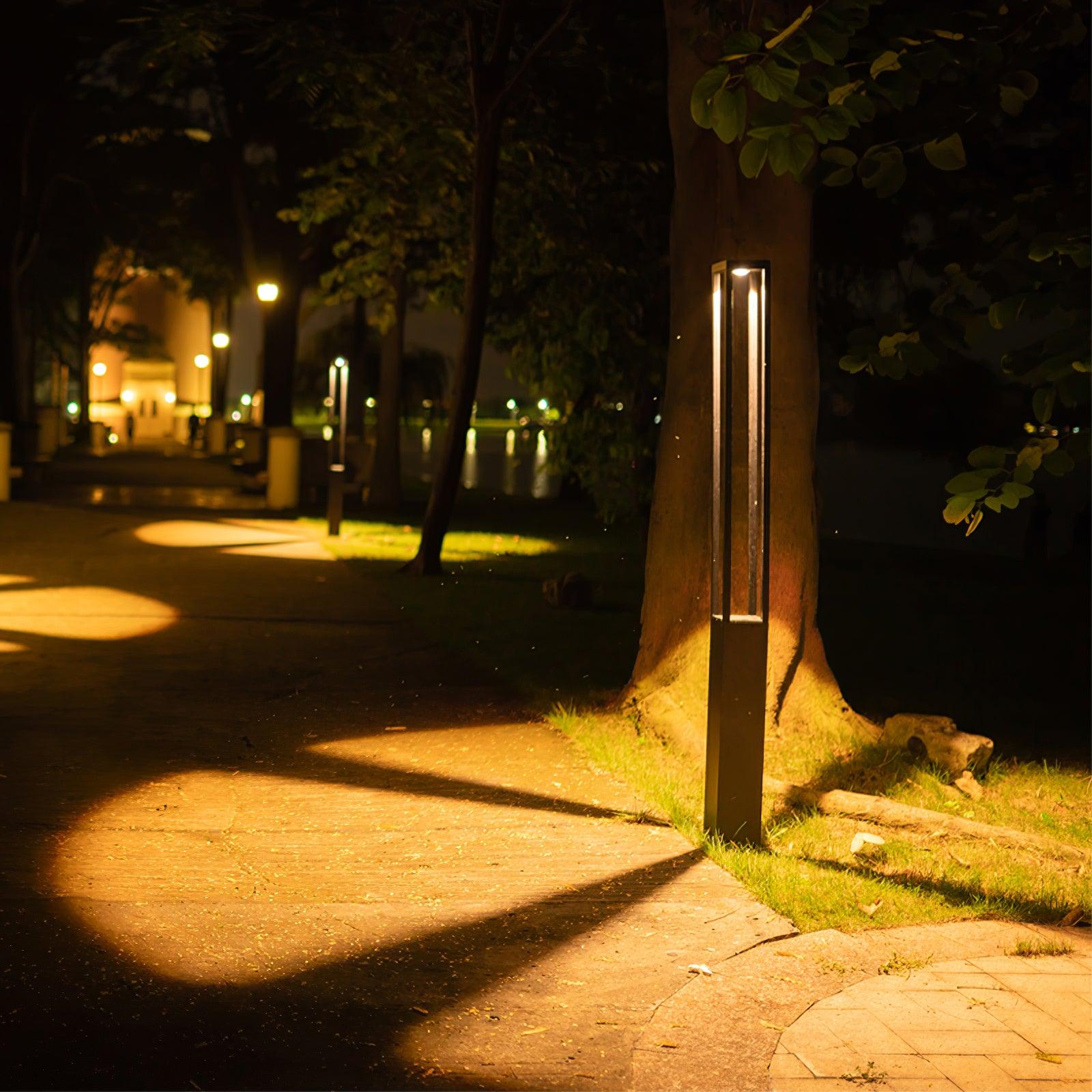 Pole Floodlight Exterior Post Garden Light, Outdoor Wall Light, detail 15