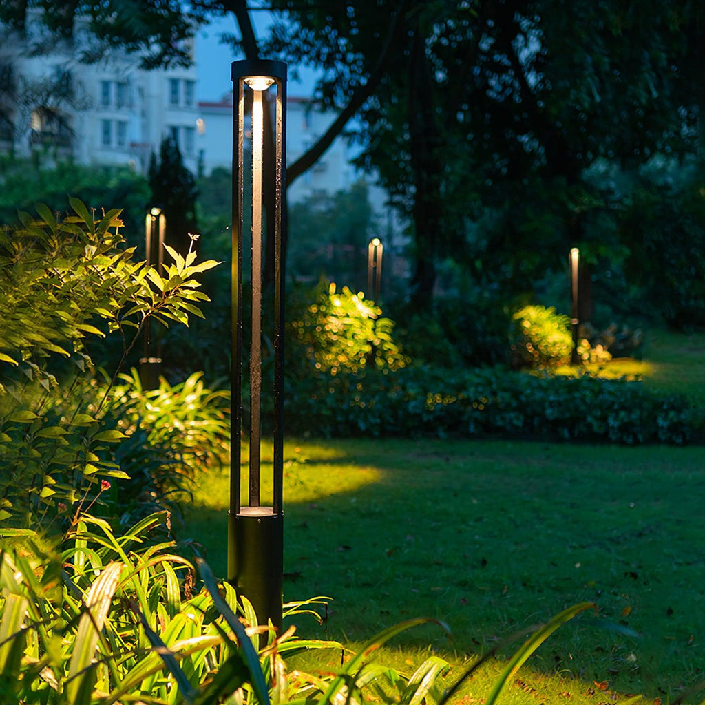 Pole Floodlight Exterior Post Garden Light, Outdoor Wall Light, detail 18