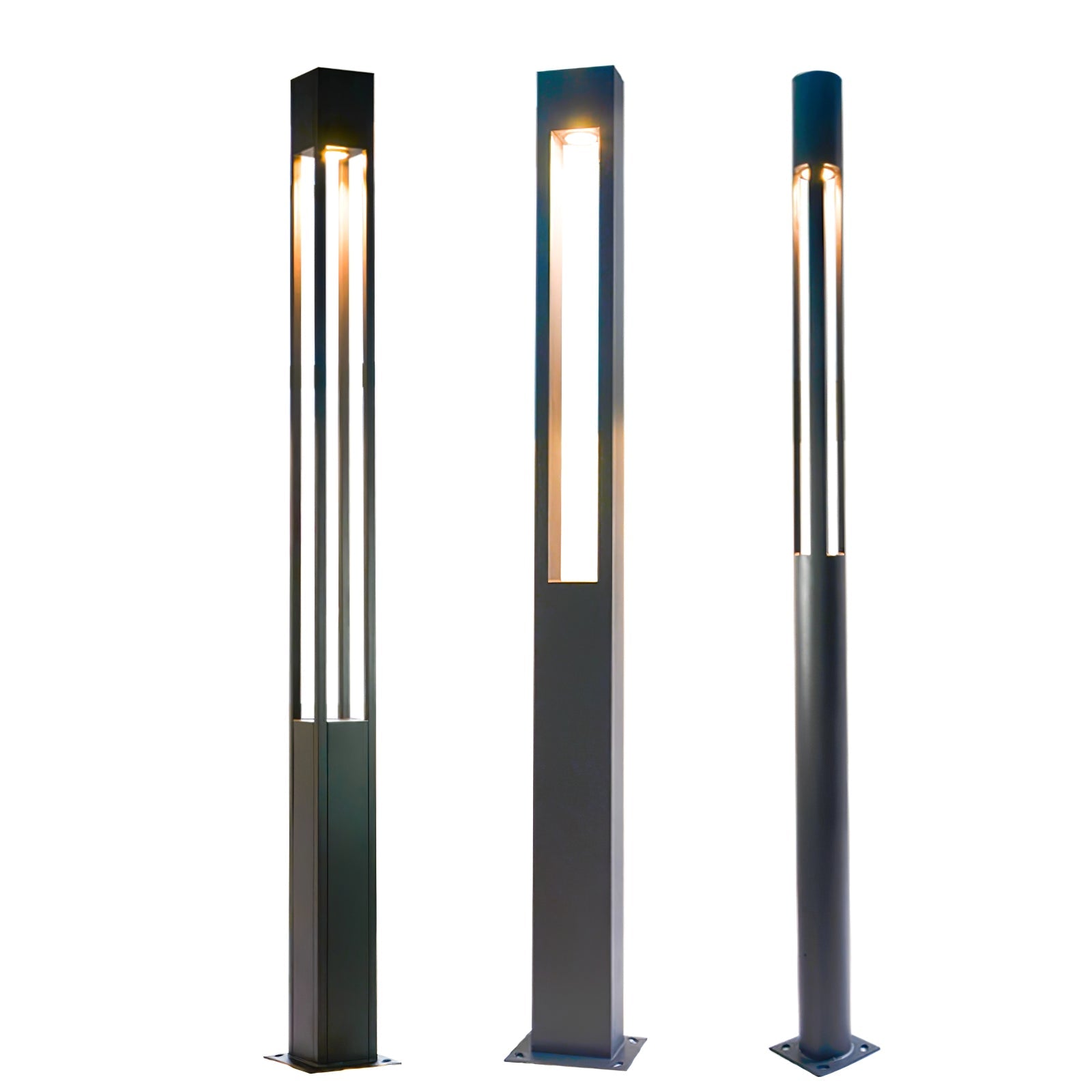 Pole Floodlight Exterior Post Garden Light, Outdoor Wall Light, detail 23