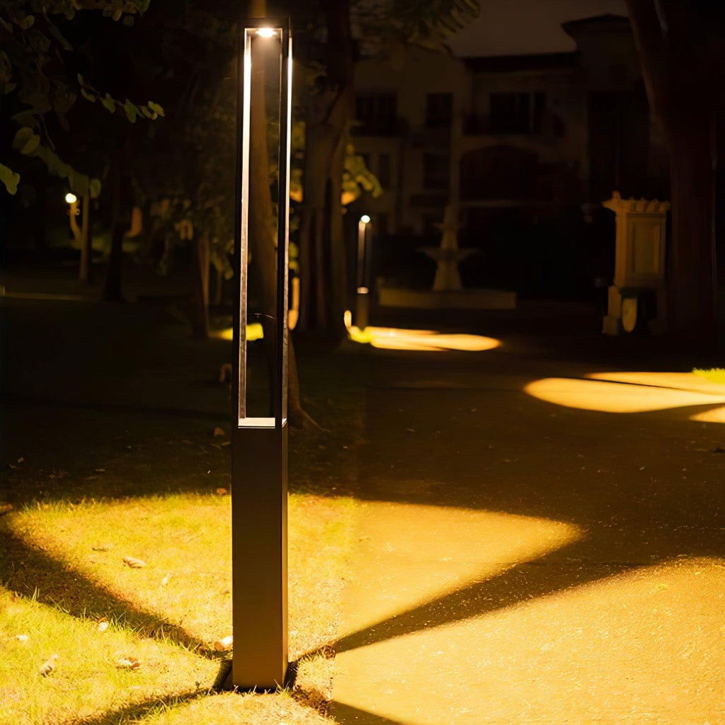 Pole Floodlight Exterior Post Garden Light, Outdoor Wall Light, detail 3