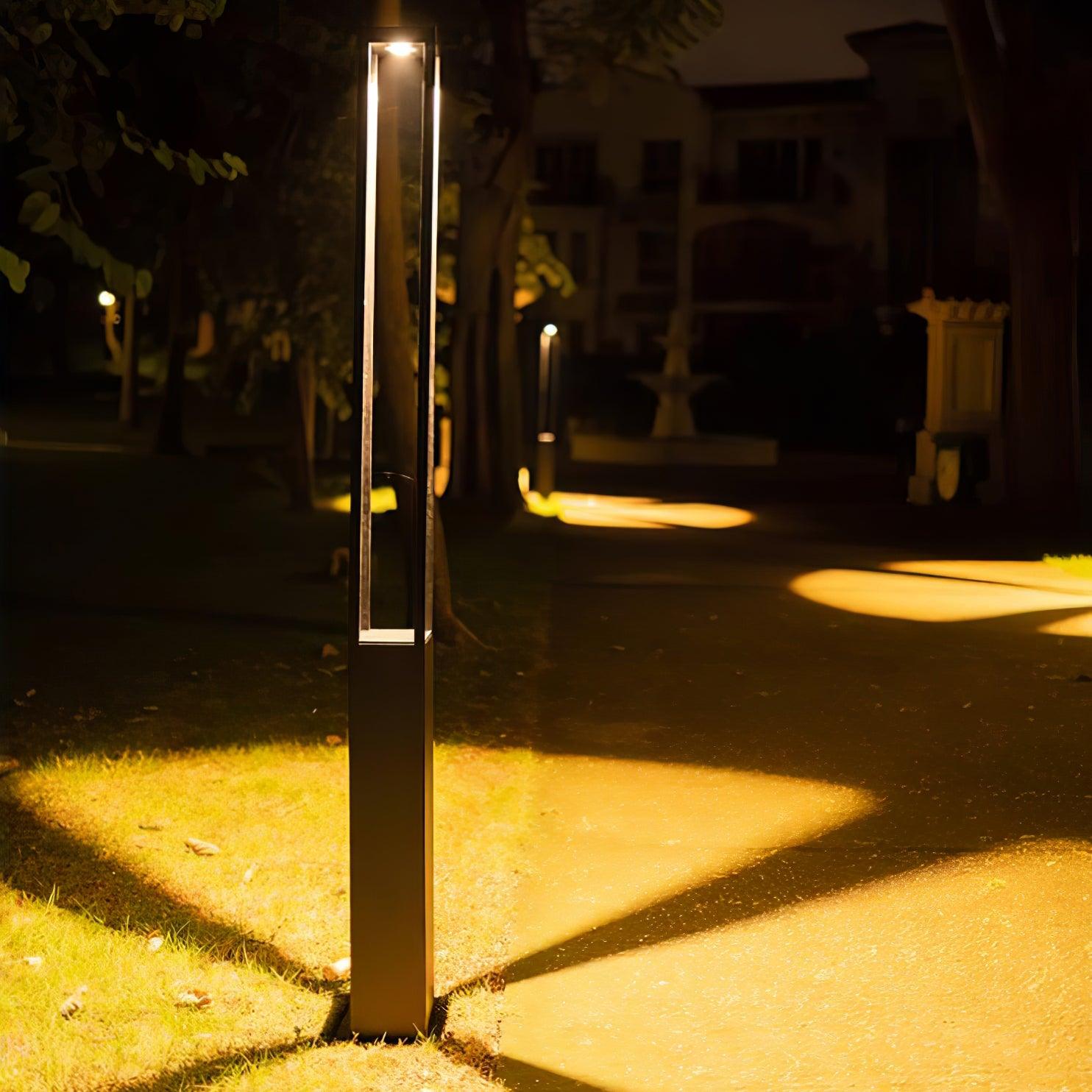 Pole Floodlight Exterior Post Garden Light, Outdoor Wall Light, detail 3