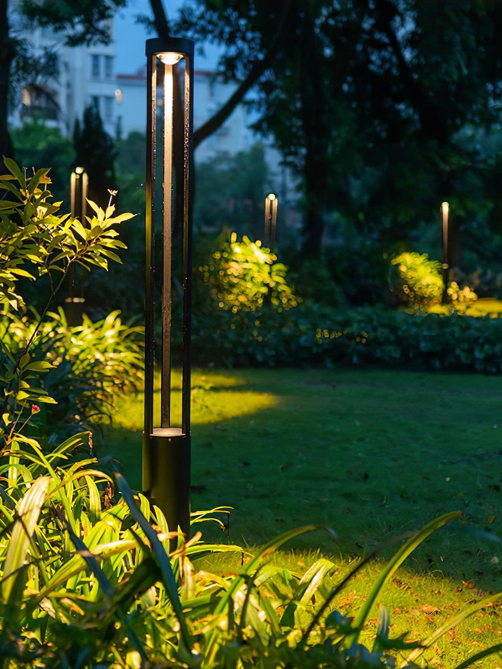 Pole Floodlight Exterior Post Garden Light, Outdoor Wall Light, detail 7