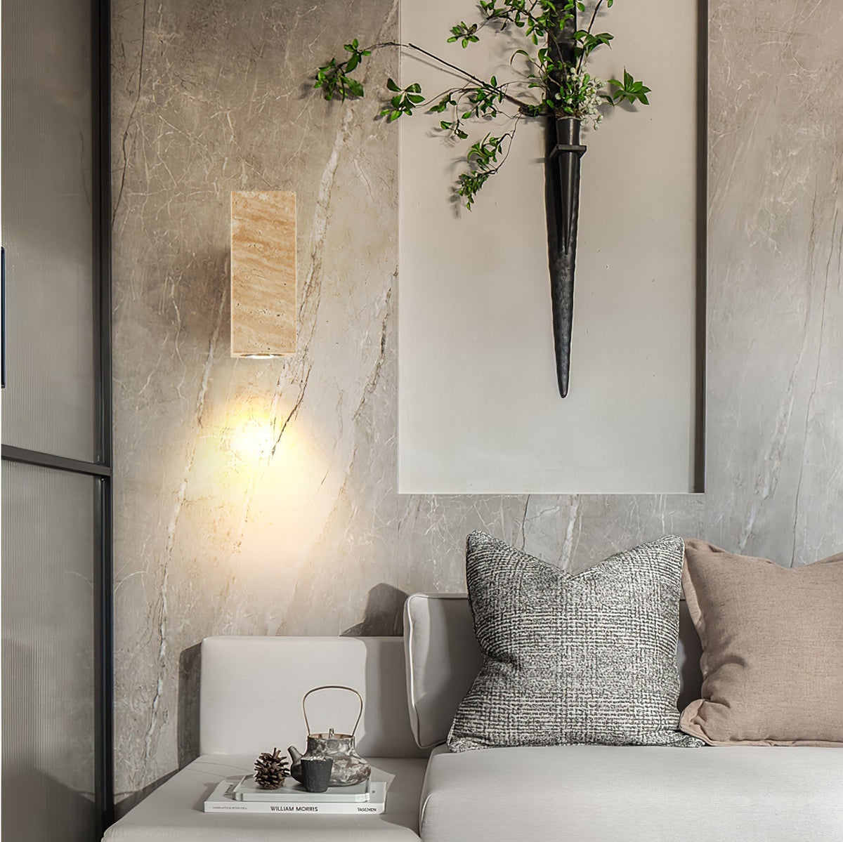 Blend Wall Light, Hardwired Wall Sconce, detail 8