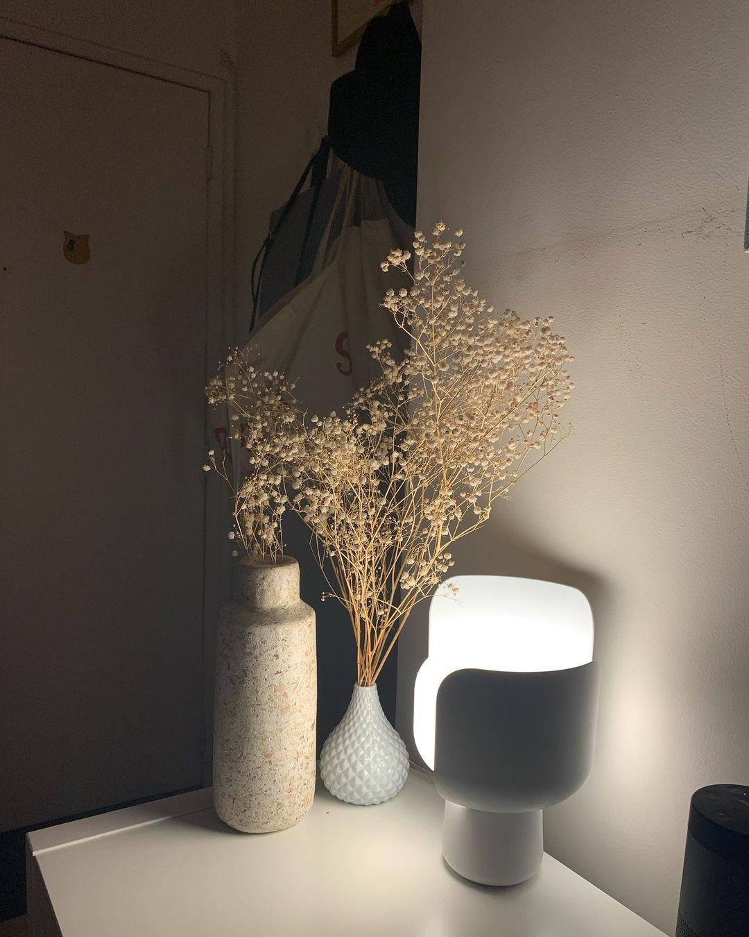 Petals Glass Table Light, Bedside Table Lamp, detail 9