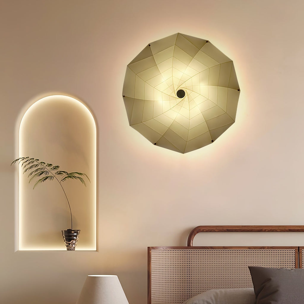 Bloom Petals Wall Light, Hardwired Wall Sconce, detail 25