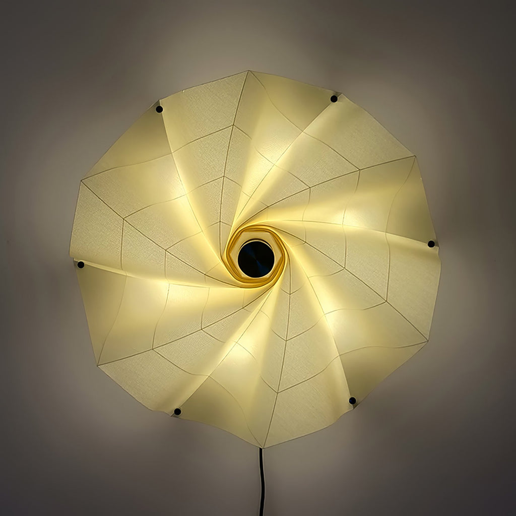 Bloom Petals Wall Light, Hardwired Wall Sconce, detail 3