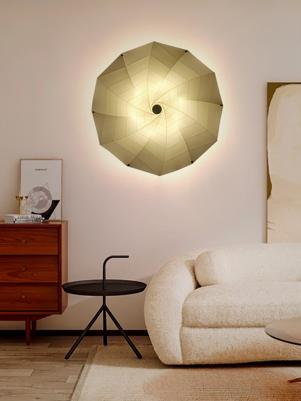 Bloom Petals Wall Light, Hardwired Wall Sconce, detail 26