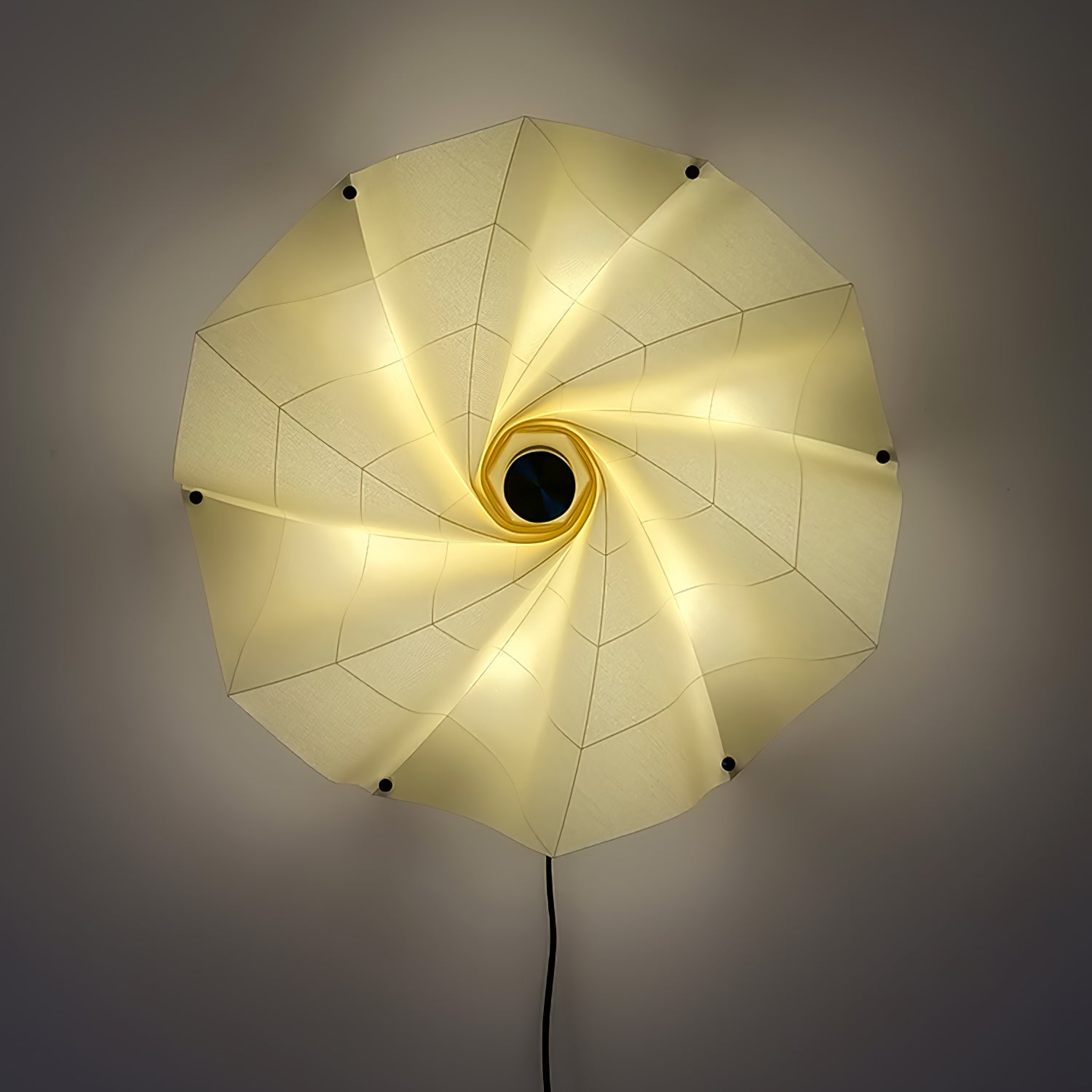 Bloom Petals Wall Light, Hardwired Wall Sconce, detail 7