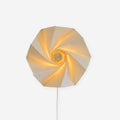 Bloom Petals Wall Light, Hardwired Wall Sconce, Fabric, ∅ 28.3″ x H 28.3″