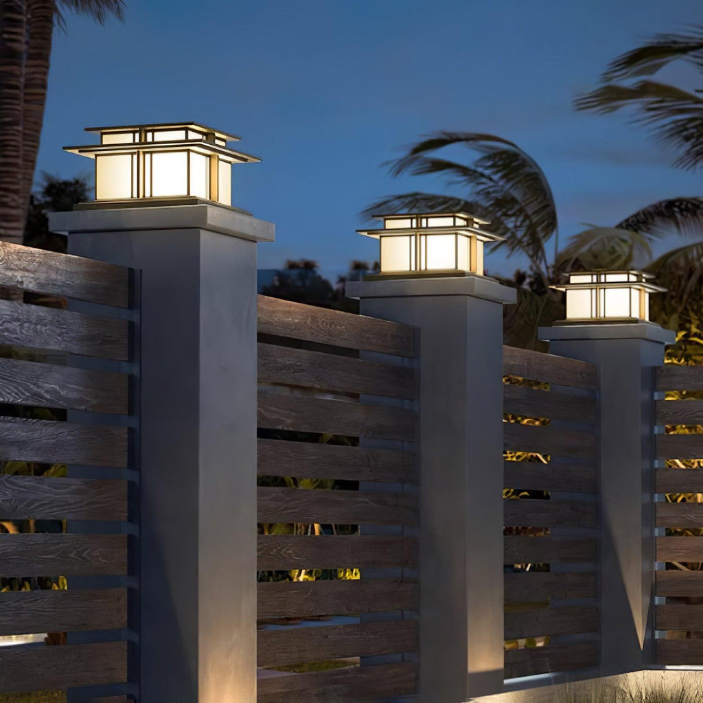 Boilyn Solar Exterior Pillar Light, Outdoor Wall Light, detail 7