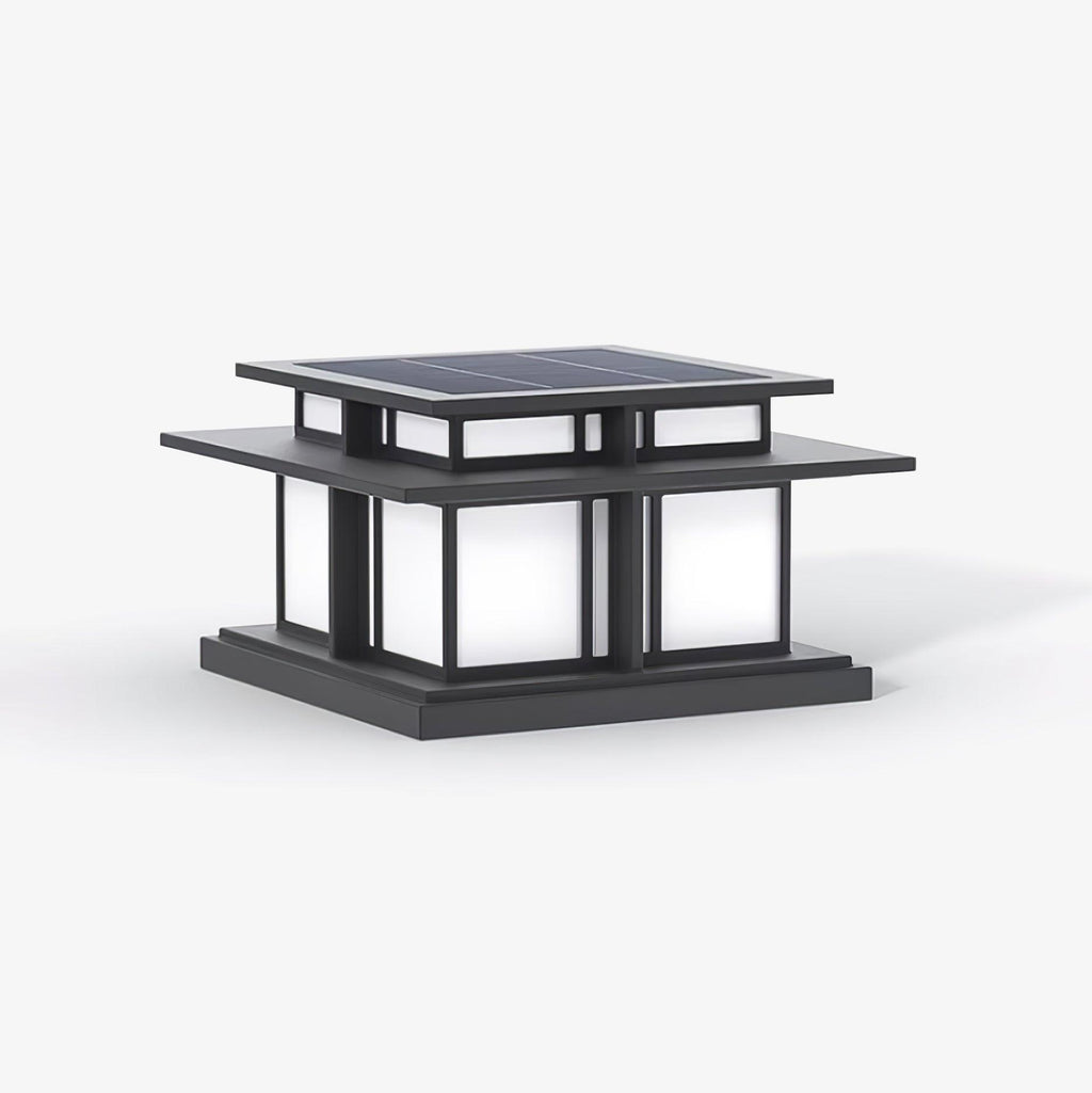 Boilyn Solar Exterior Pillar Light, Outdoor Wall Light, detail 2