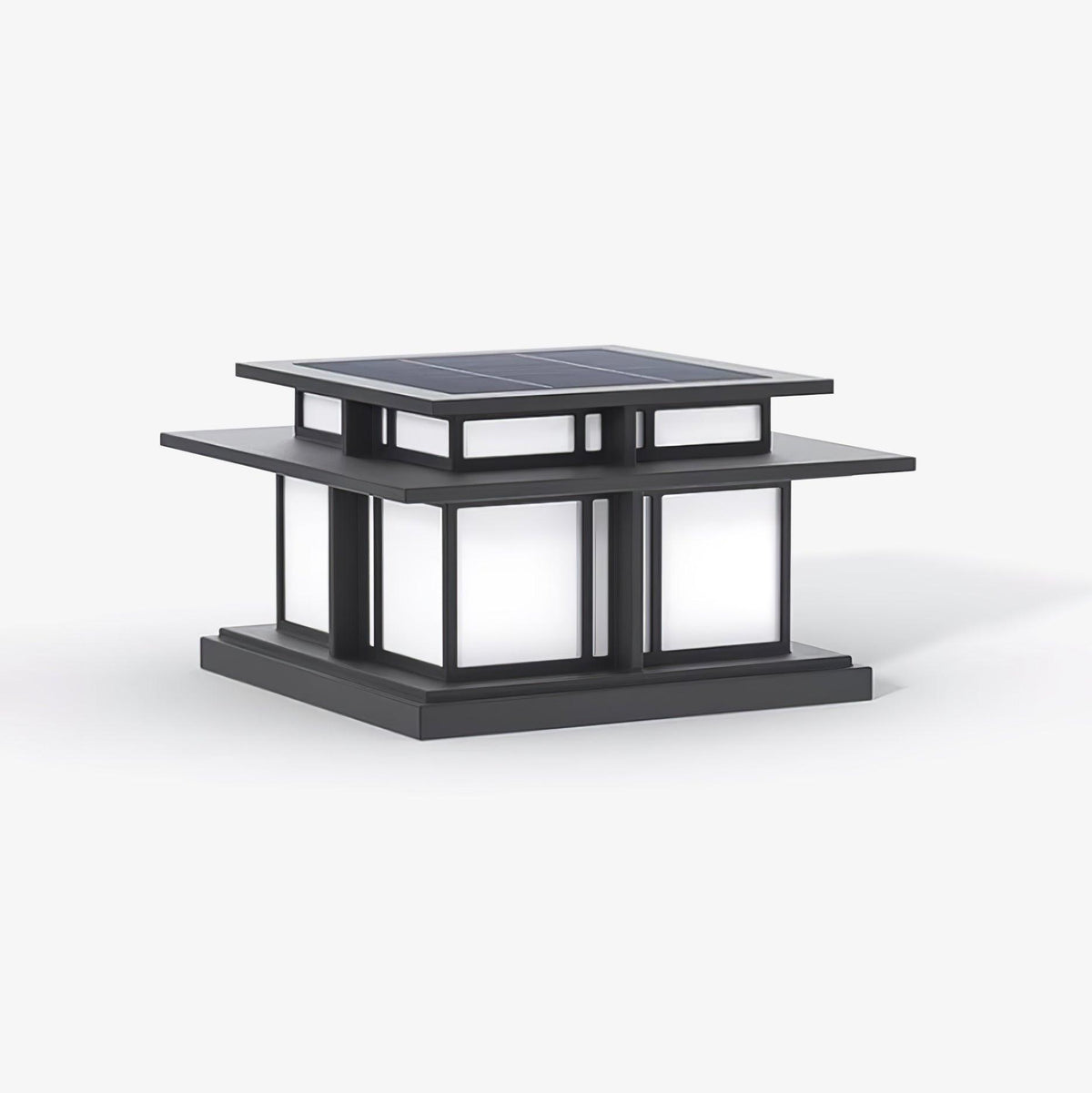 Boilyn Solar Exterior Pillar Light, Outdoor Wall Light, detail 2