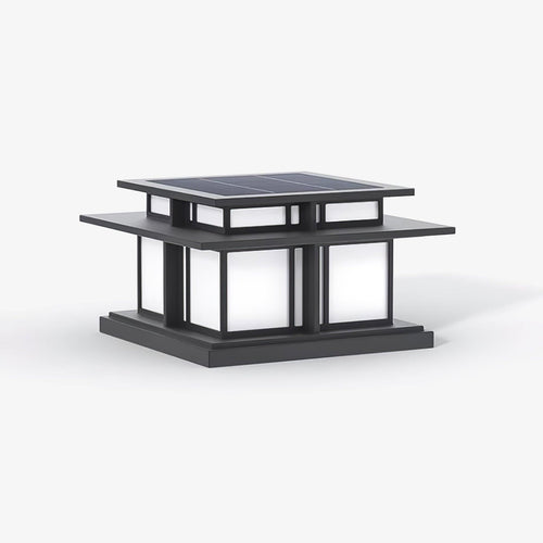 Boilyn Solar Exterior Pillar Light, Outdoor Wall Light, detail 2