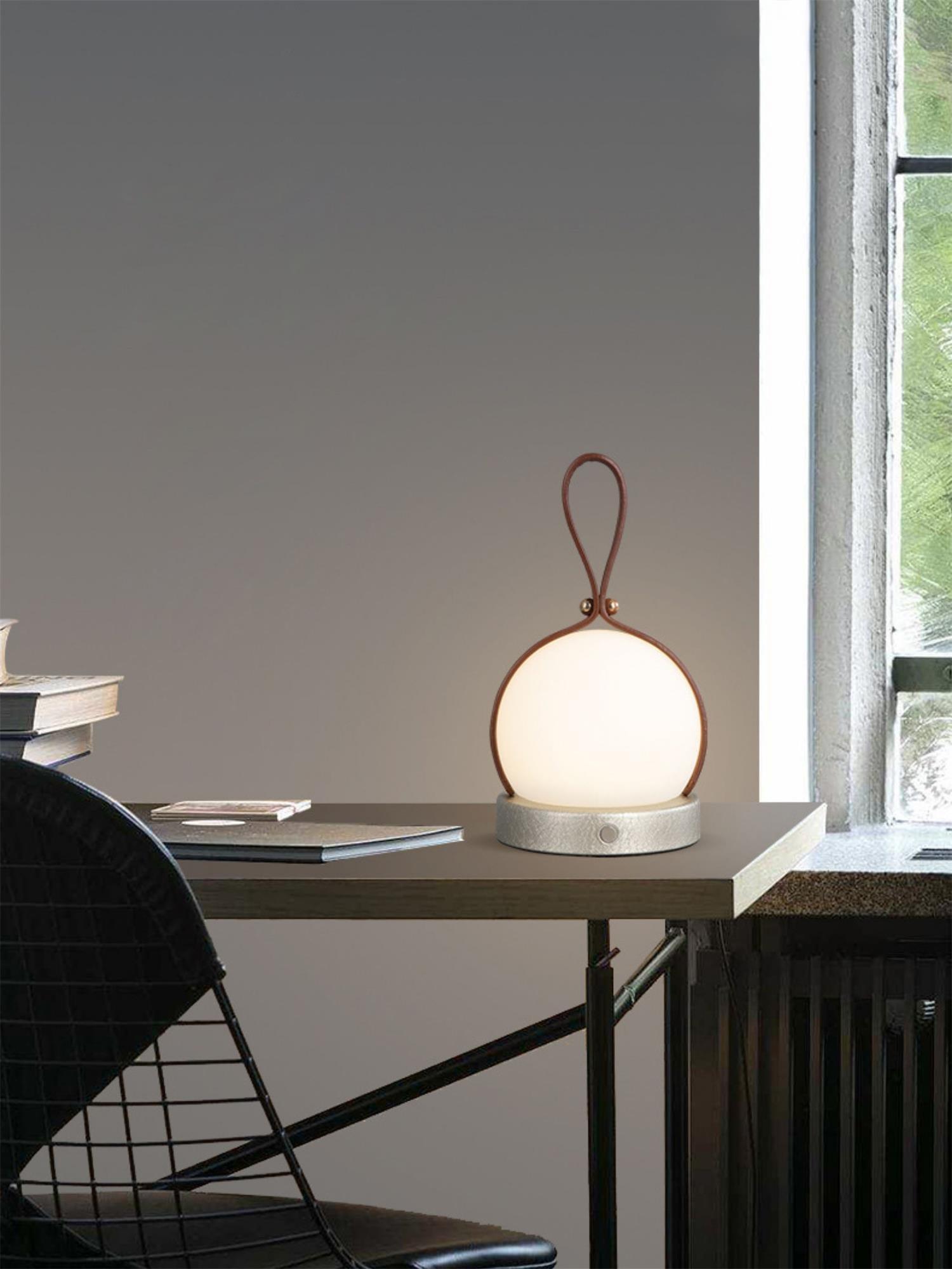 Bola Lantern Table Light 3.9", Bedside Table Lamp, detail 12