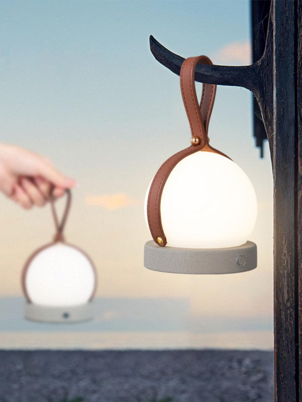 Bola Lantern Table Light 3.9", Bedside Table Lamp, detail 13