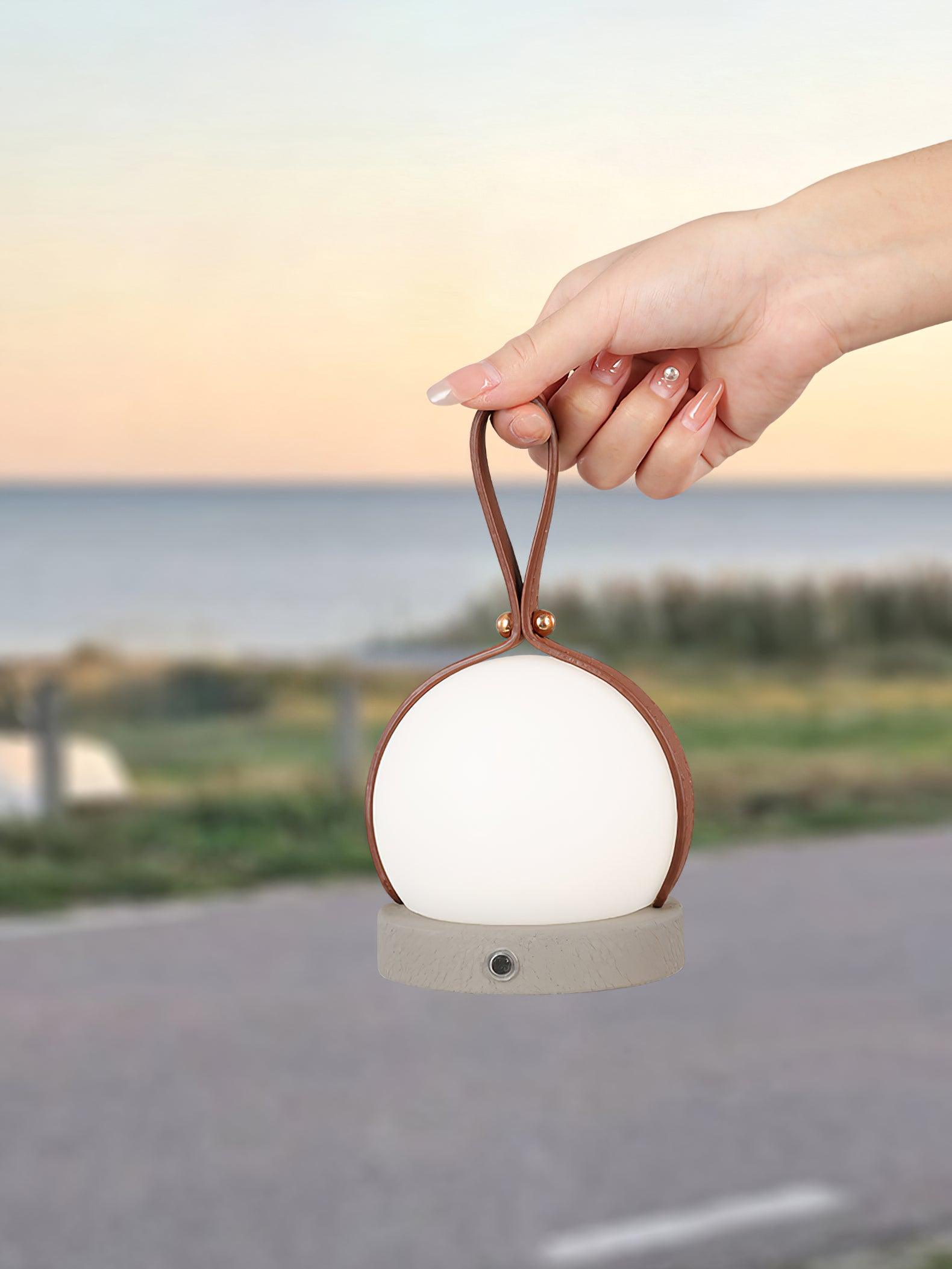Bola Lantern Table Light 3.9", Bedside Table Lamp, detail 14