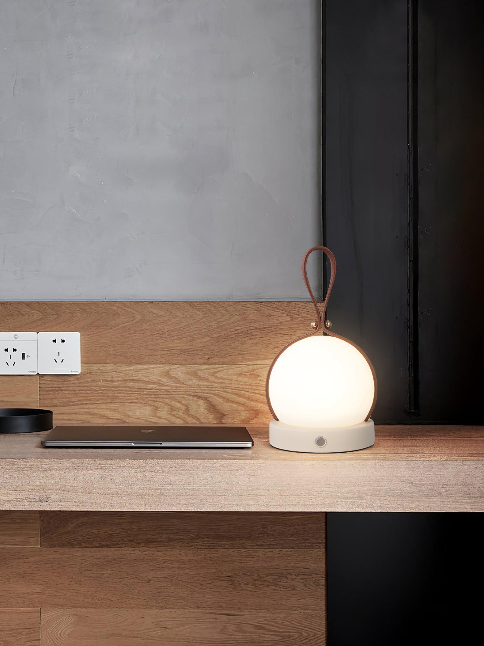 Bola Lantern Table Light 3.9", Bedside Table Lamp, detail 15