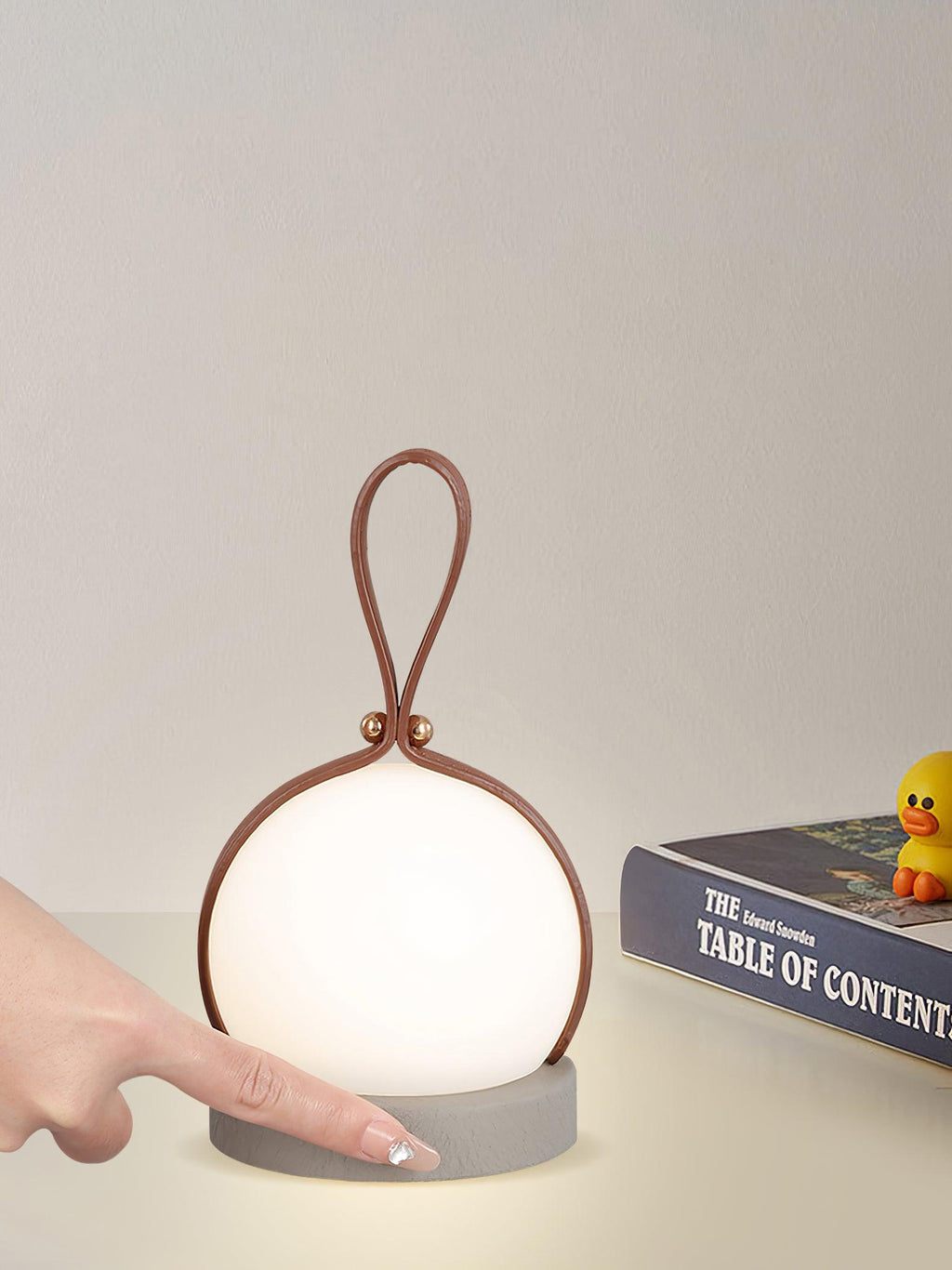Bola Lantern Table Light 3.9", Bedside Table Lamp, detail 10