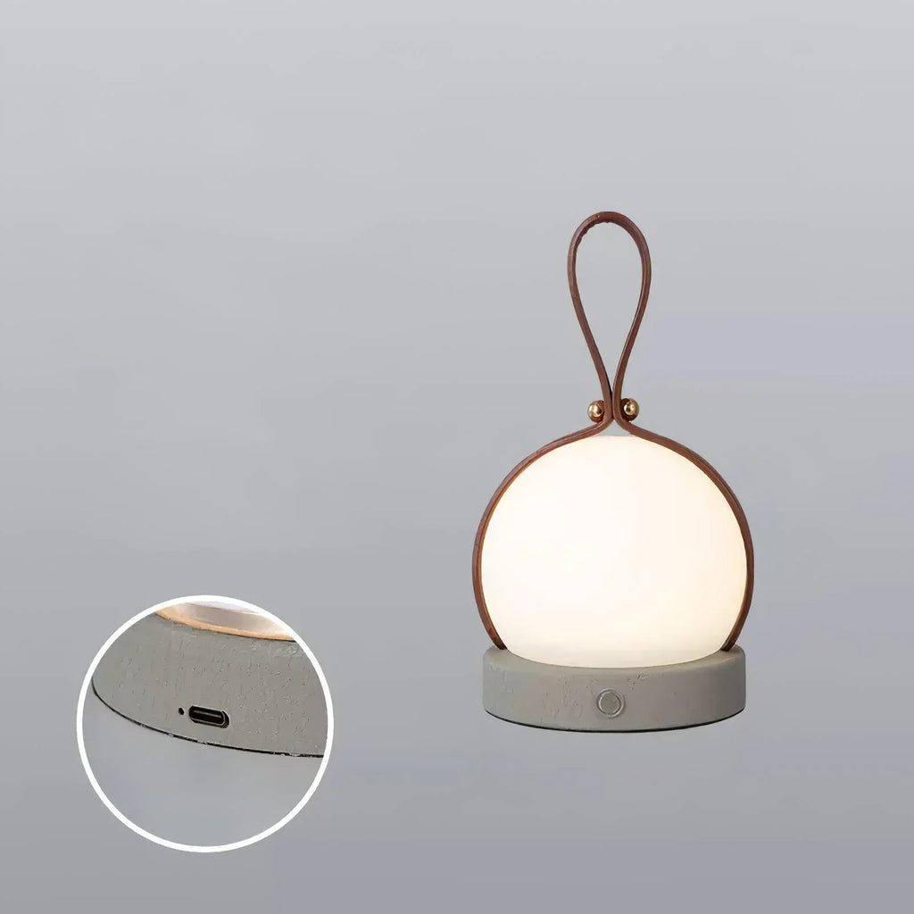 Bola Lantern Table Light 3.9", Bedside Table Lamp, detail 16