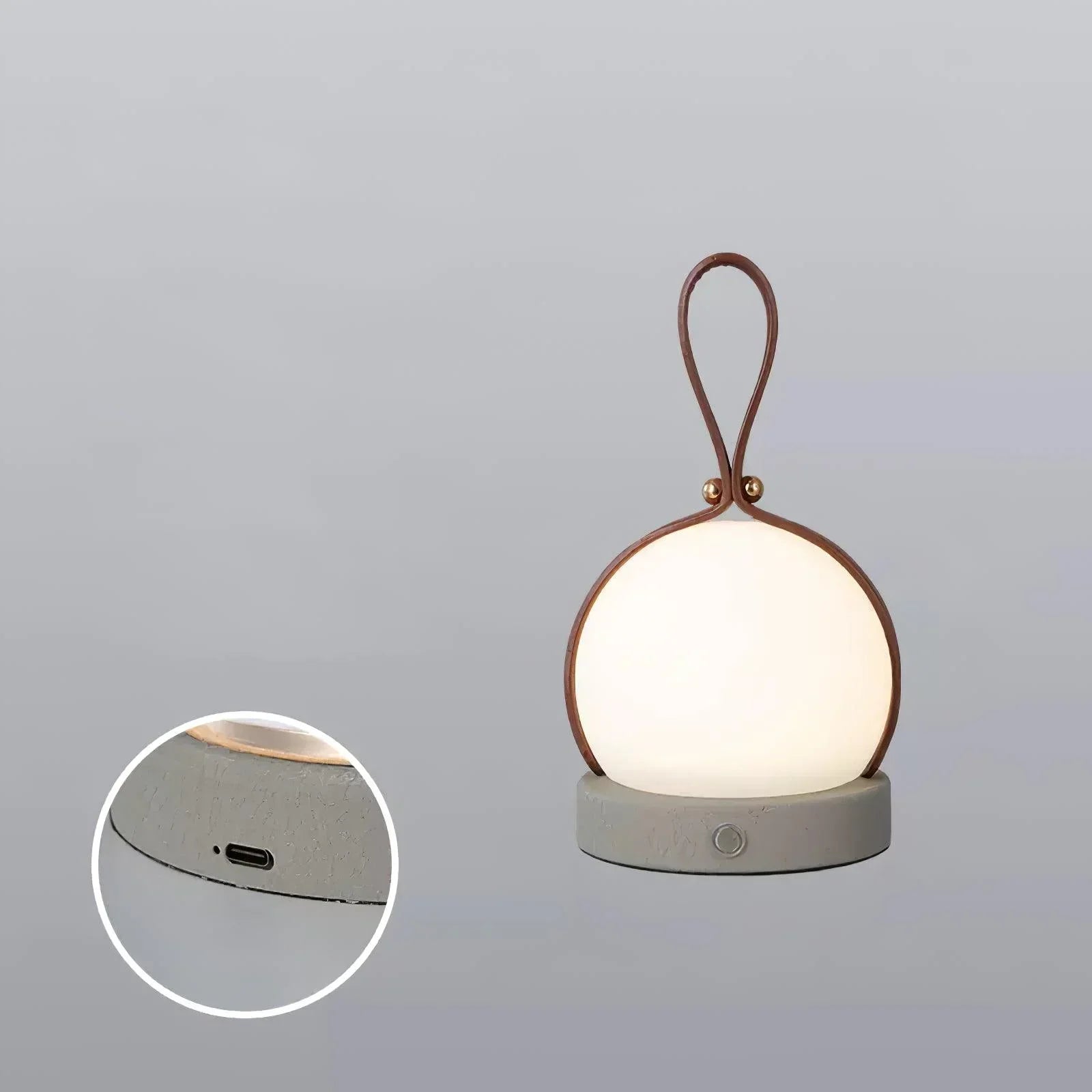 Bola Lantern Table Light 3.9", Bedside Table Lamp, detail 16