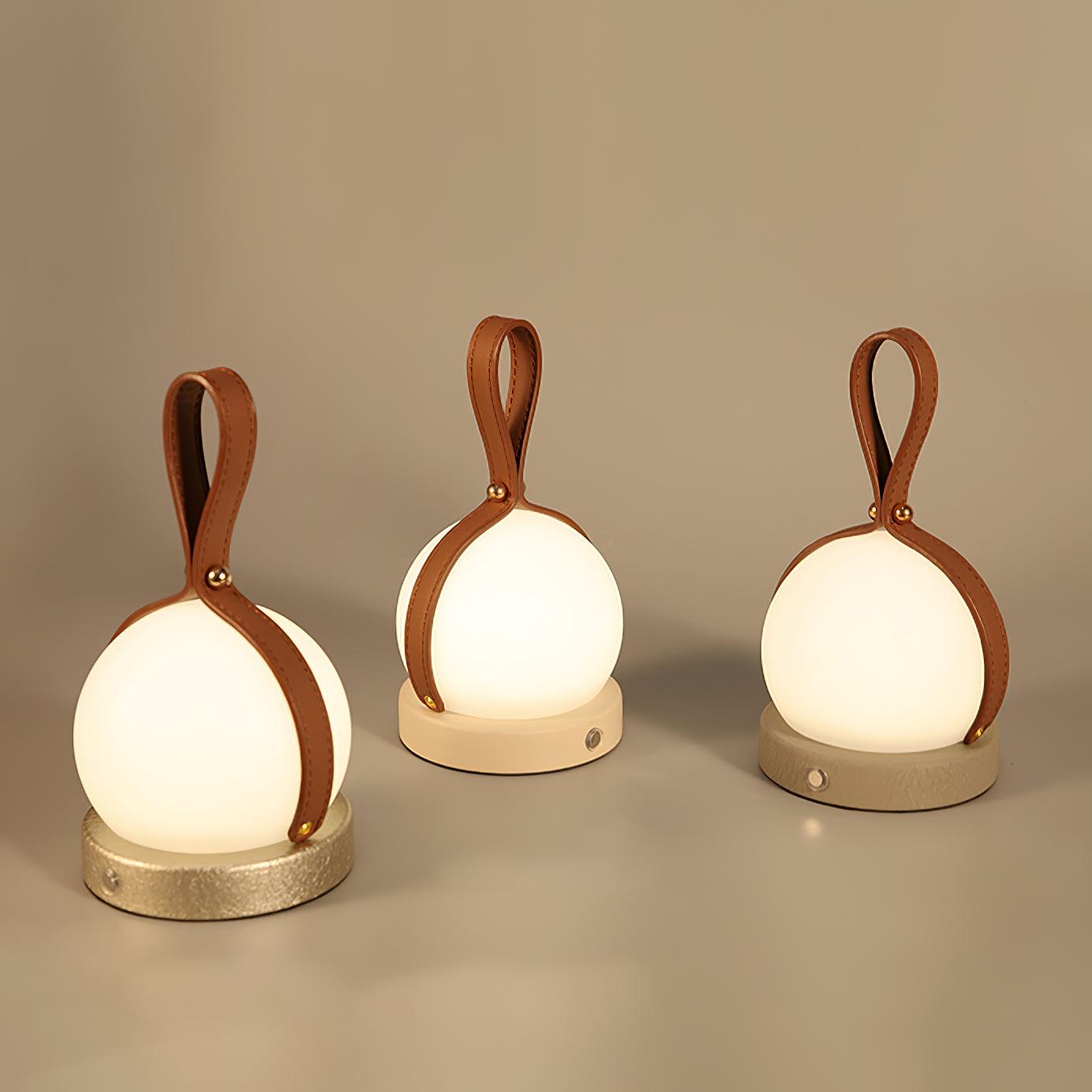 Bola Lantern Table Light 3.9", Bedside Table Lamp, detail 9