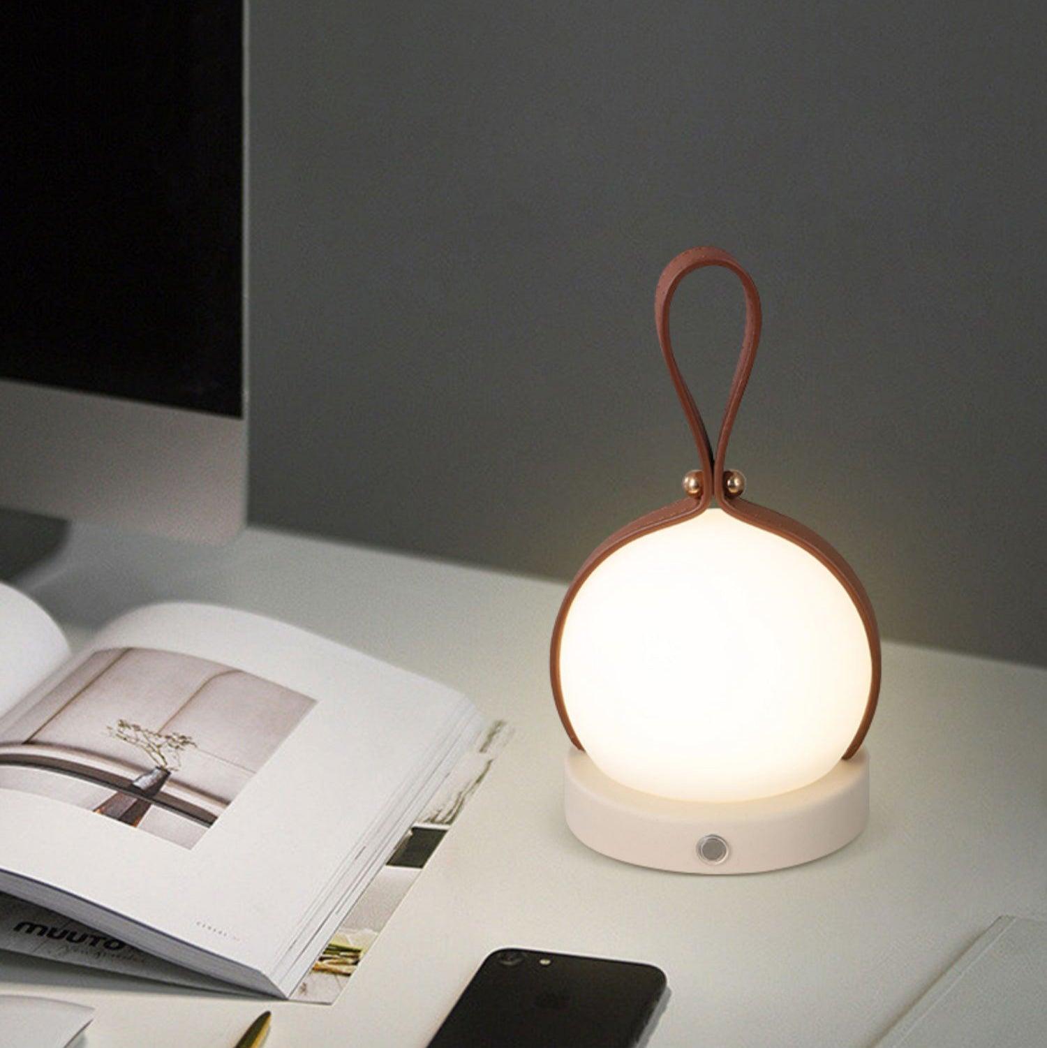 Bola Lantern Table Light 3.9", Bedside Table Lamp, detail 2
